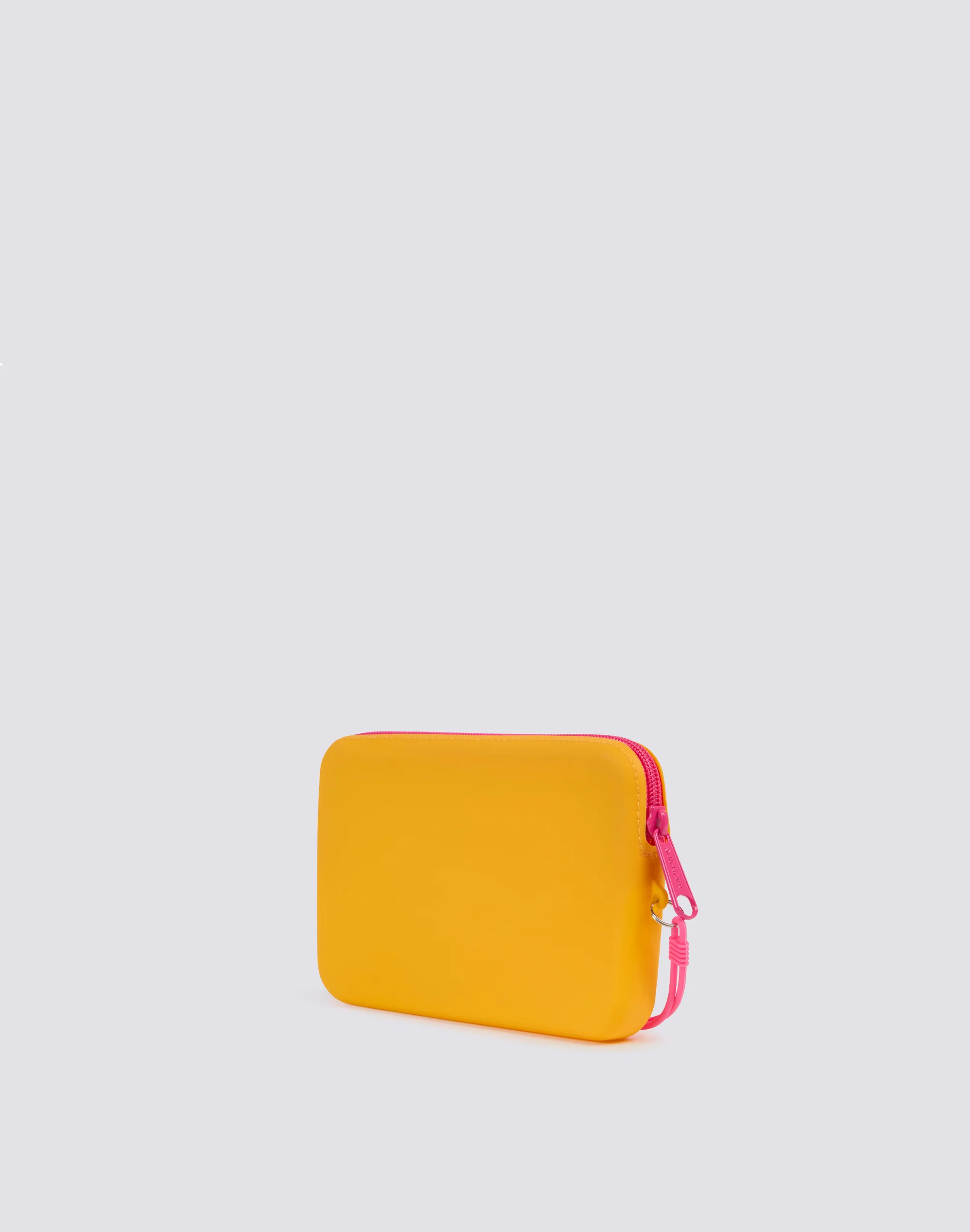 MINI RUBBER CLUTCH BAG WITH LOGO - Image 2