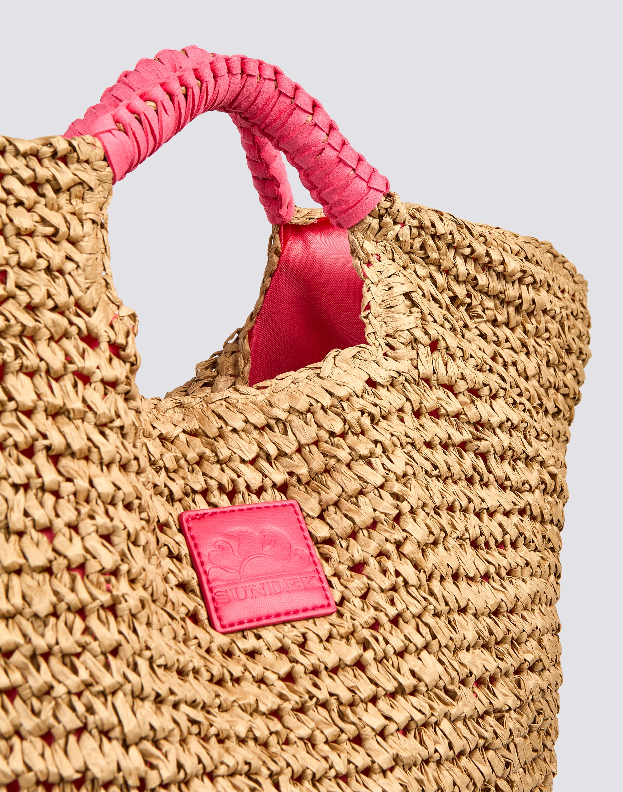 MAXI BAG IN WOVEN PAPER STRAW - Image 3