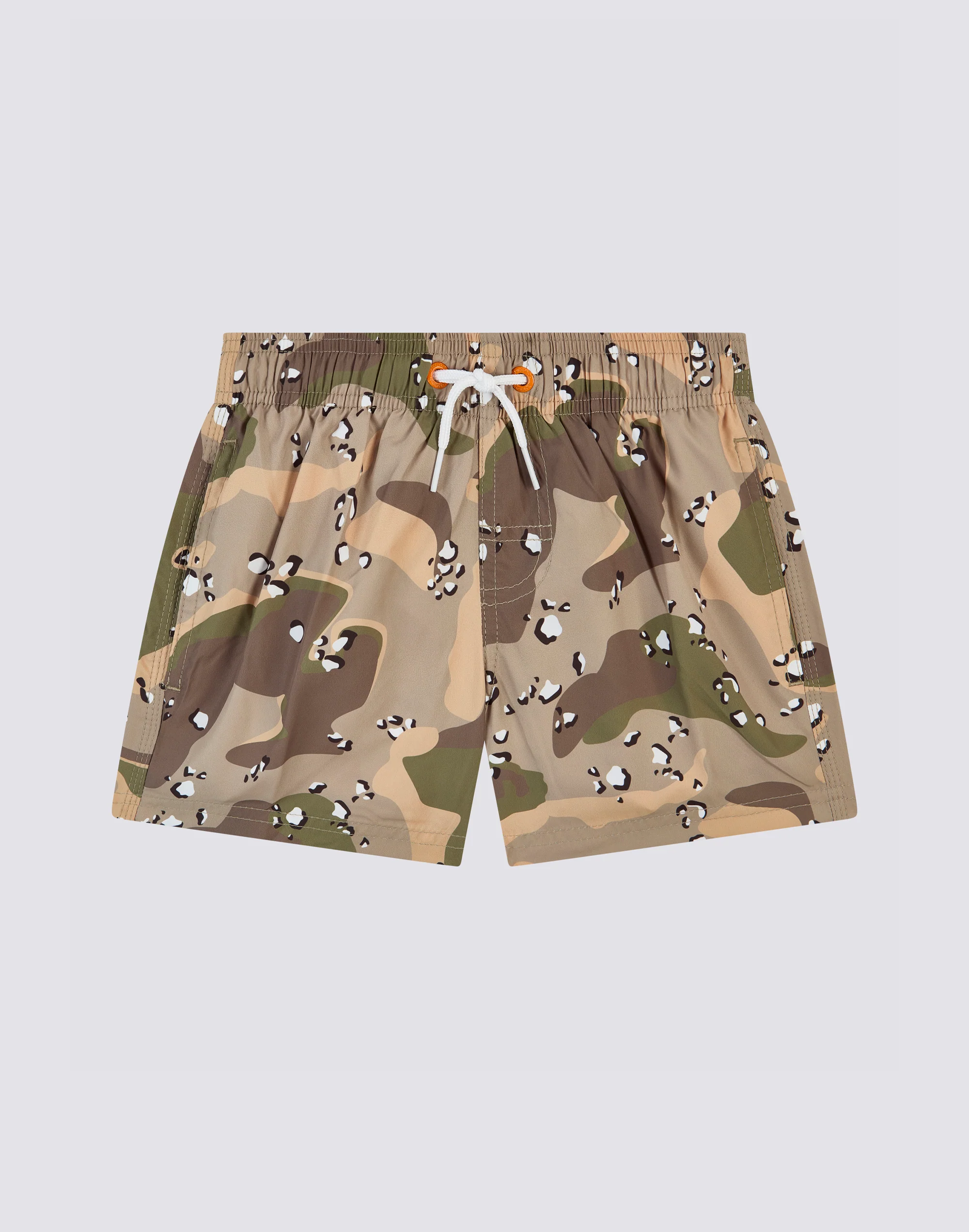 REPREVE® ELASTICATED WAIST SHORT SWIMSHORTS WITH SPOTTED CAMO PRINT - Image 2