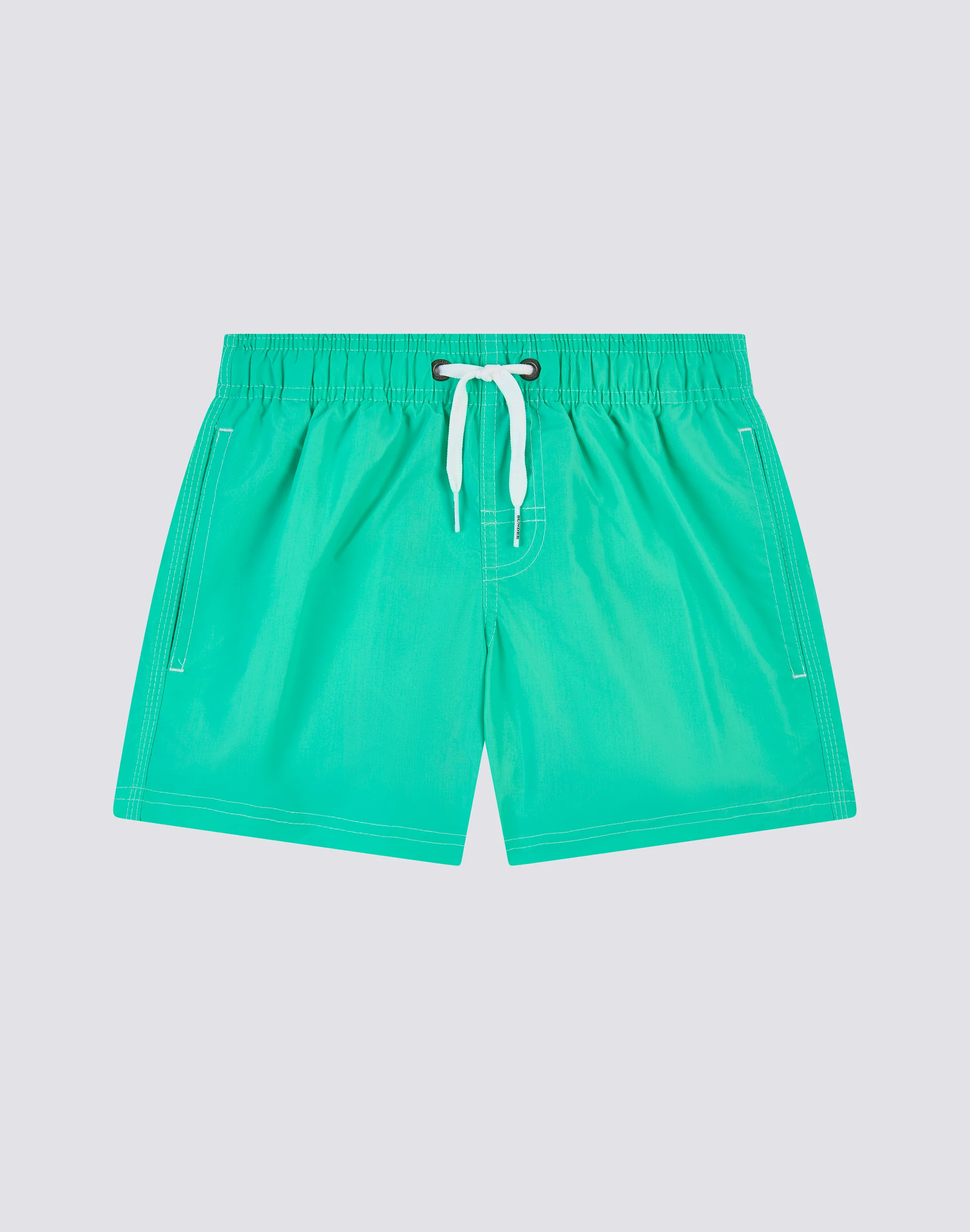 BOY’S SWIMSHORTS SHORT ELASTICATED WAIST ICONIC TAFFETA - Image 2