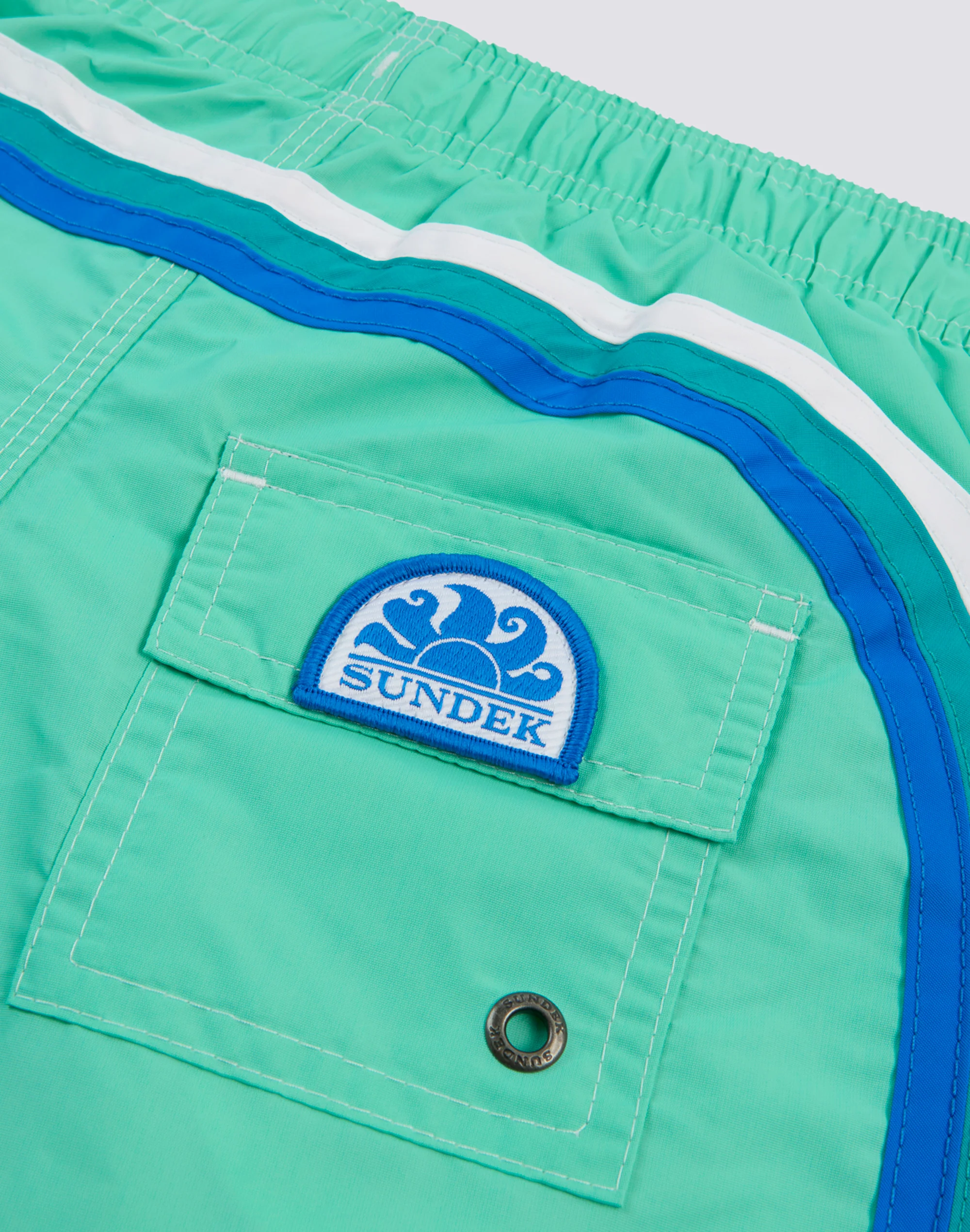BOY’S SWIMSHORTS SHORT ELASTICATED WAIST ICONIC TAFFETA - Image 3
