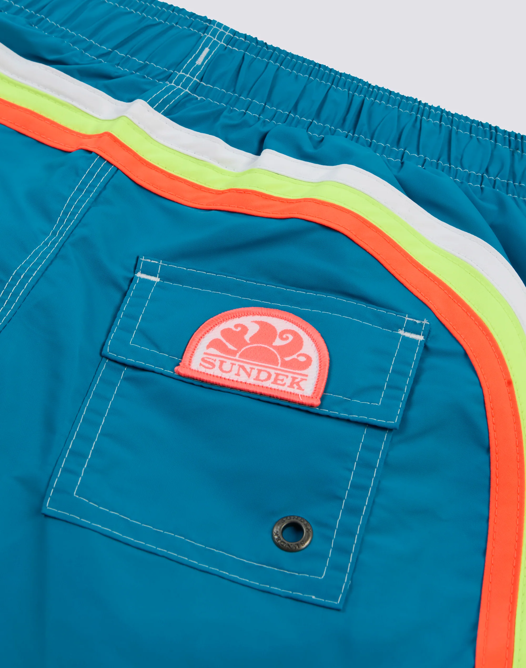 BOY’S SWIMSHORTS SHORT ELASTICATED WAIST ICONIC TAFFETA - Image 3
