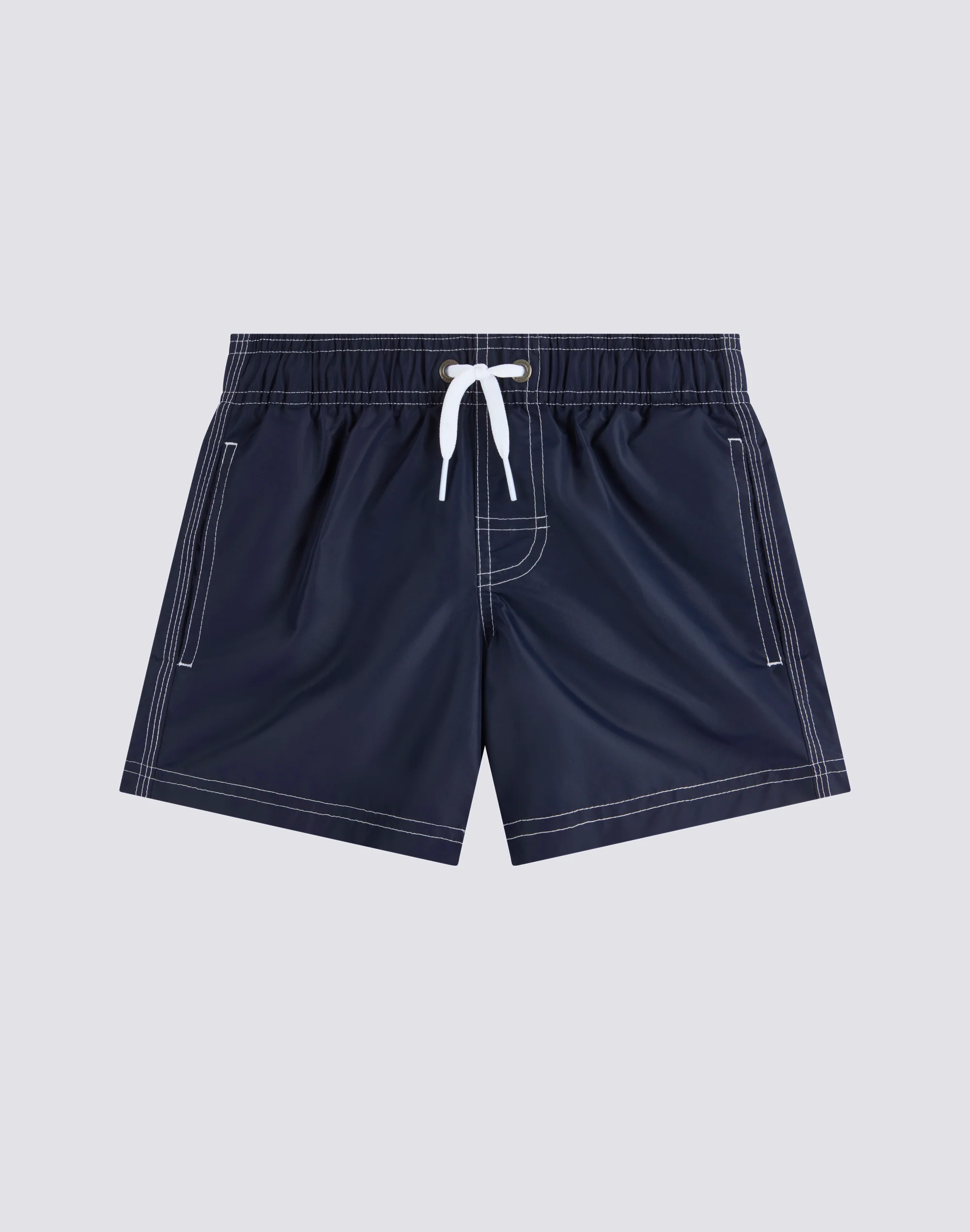 CHILDREN'S SWIM SHORTS WITH ELASTICATED WAIST ICONIC TAFFETA - Image 2