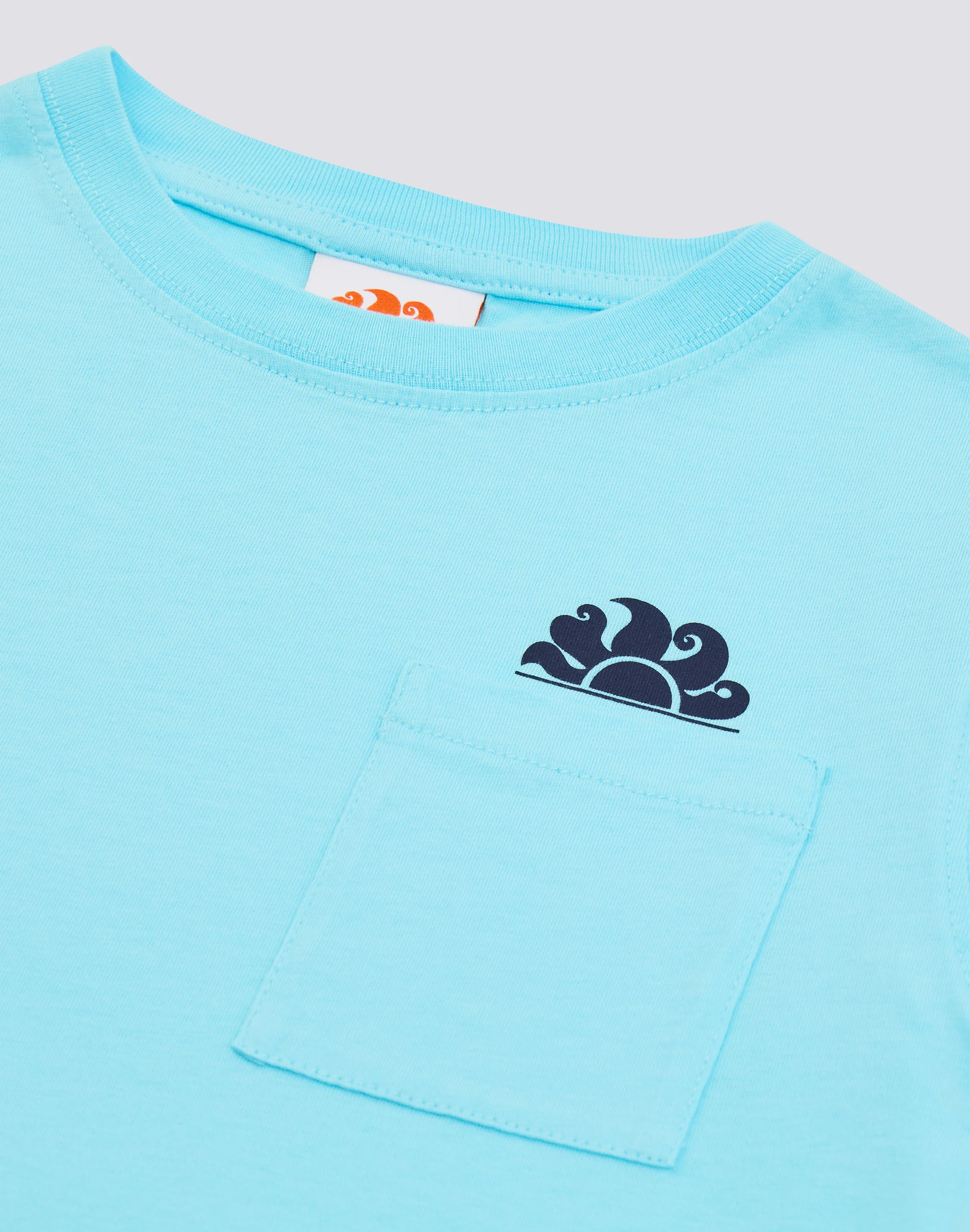 BOYS' SHORT-SLEEVED T-SHIRT WITH POCKET AND LOGO ON THE FRONT - Image 3