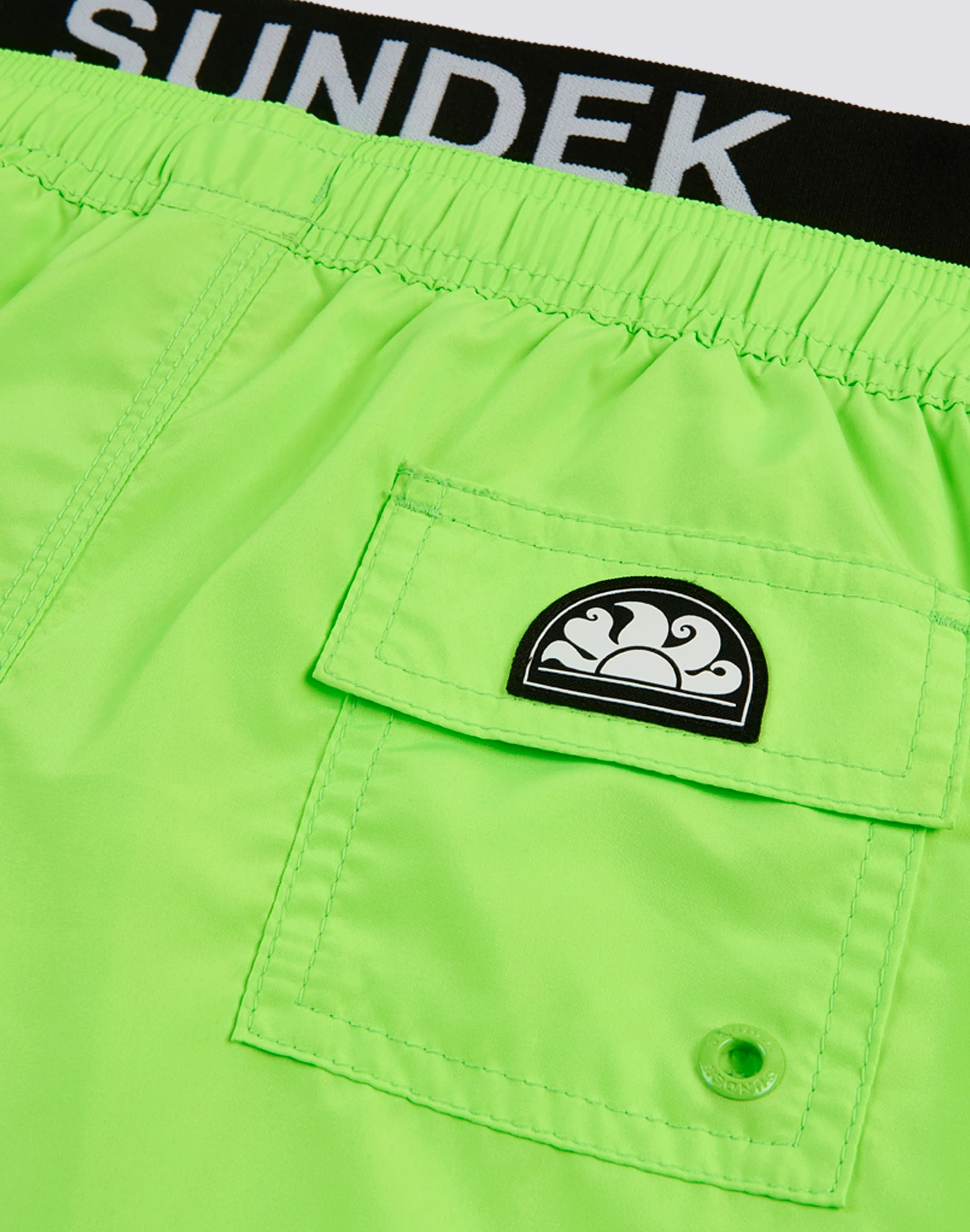 SWIMSUIT WITH ELASTIC LOGO LIGHT POLY - Image 3