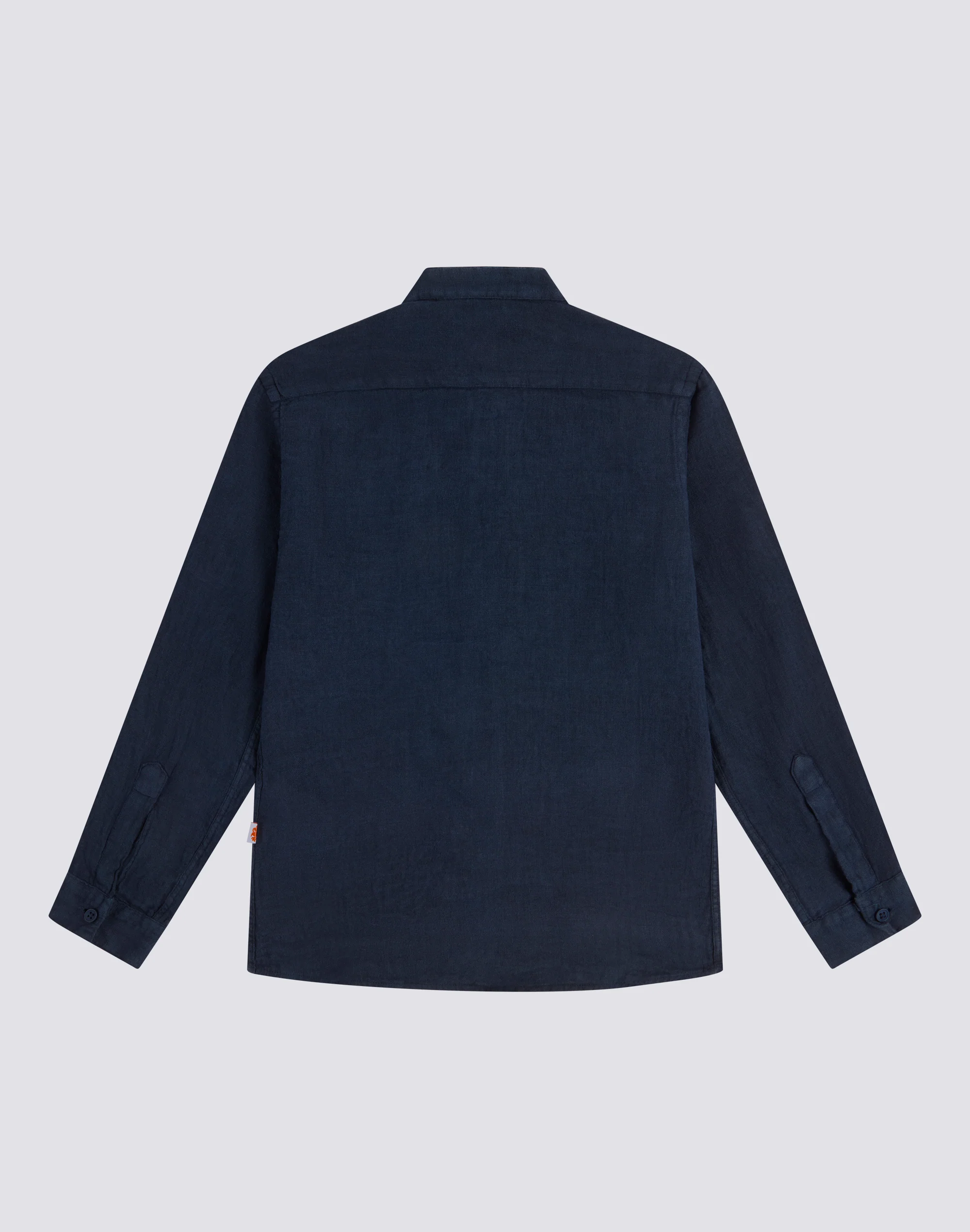 LINEN SHIRT WITH MANDARIN COLLAR - Image 2