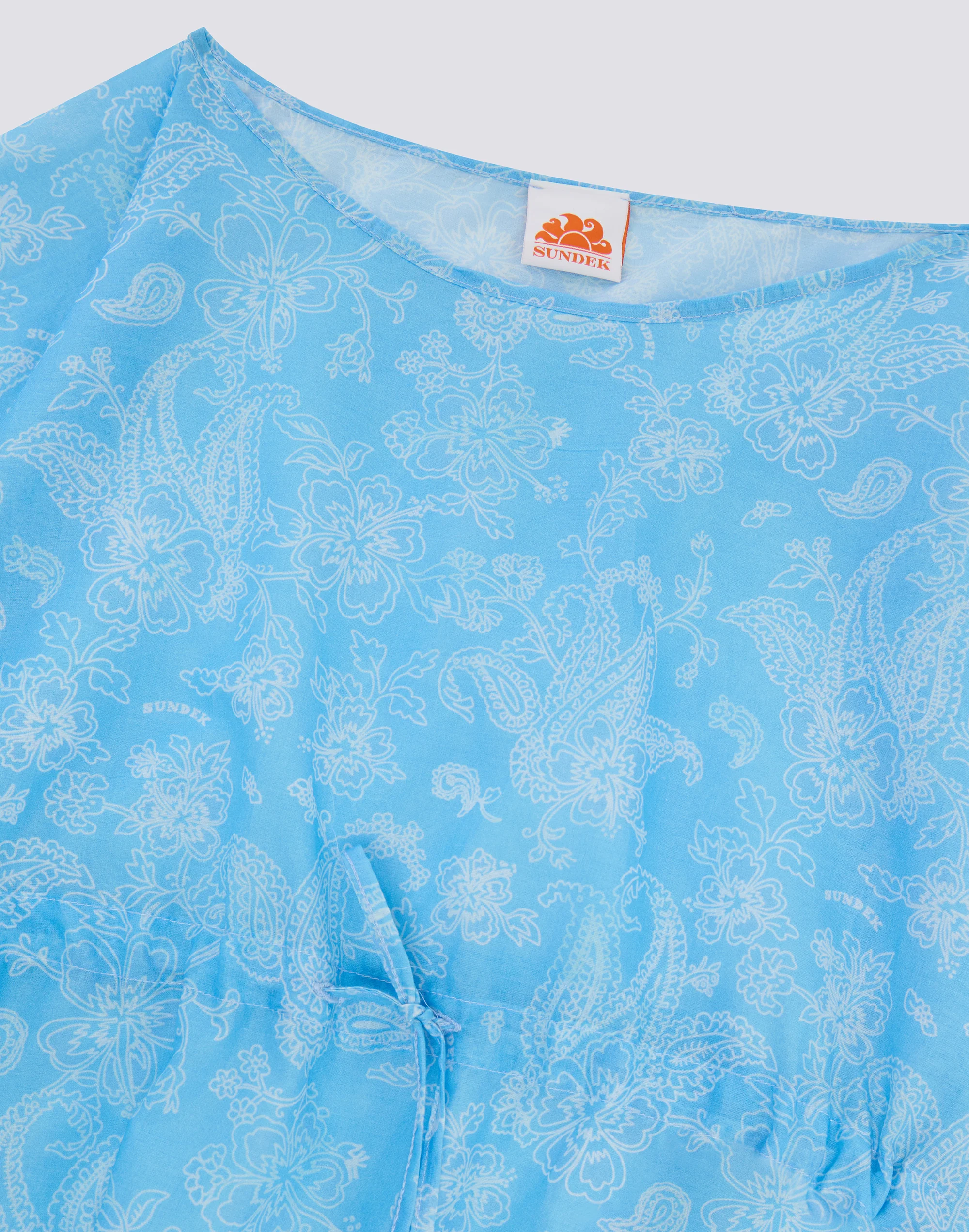 BUTTERFLY DRESS FOR GIRLS WITH HIBI PAISLEY PRINT - Image 3