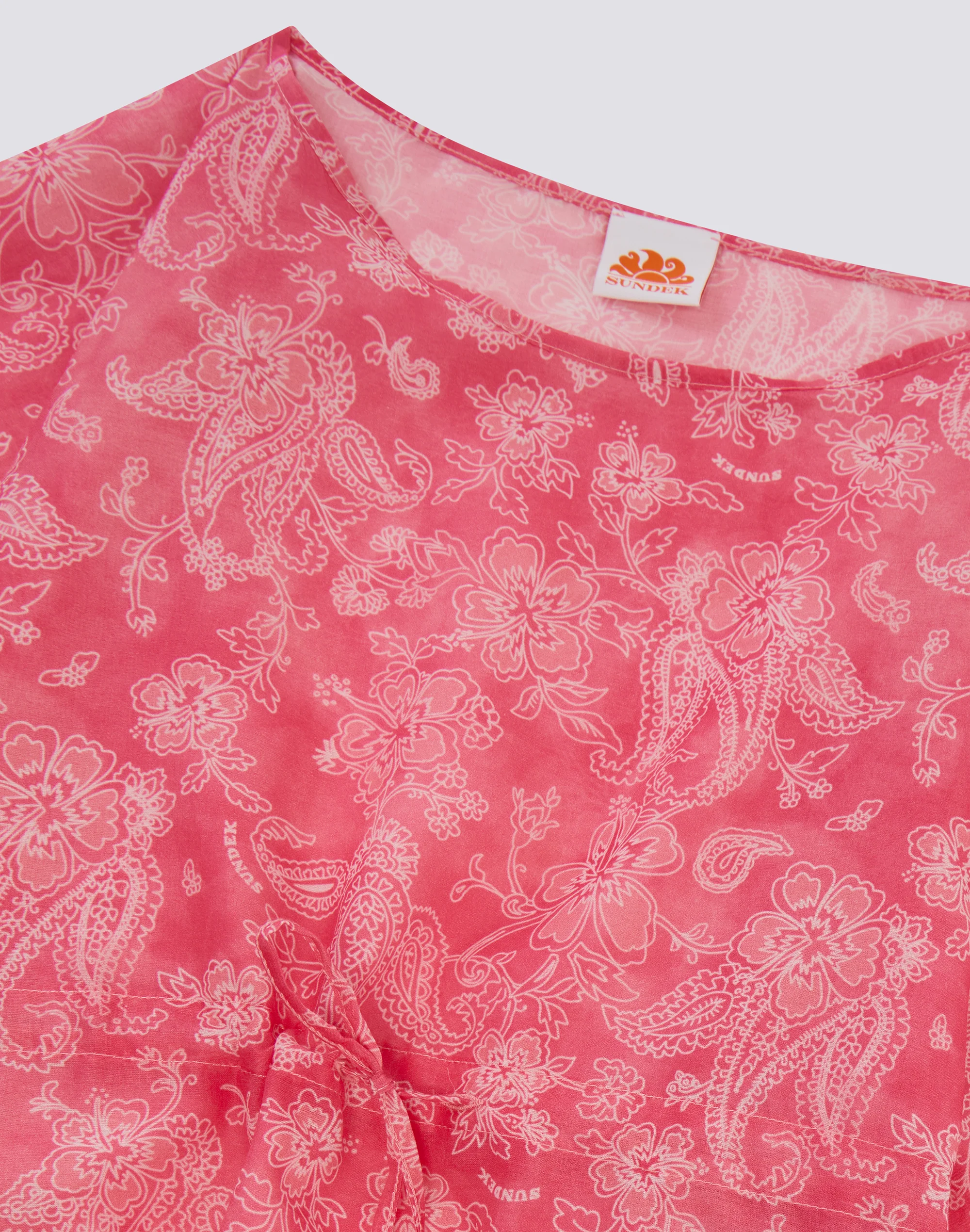 BUTTERFLY DRESS FOR GIRLS WITH HIBI PAISLEY PRINT - Image 3