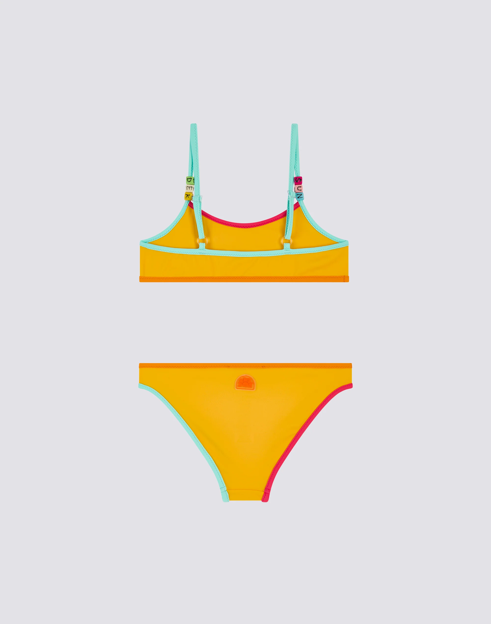 MINI BIKINI WITH FIXED TOP AND BRIEFS - Image 3