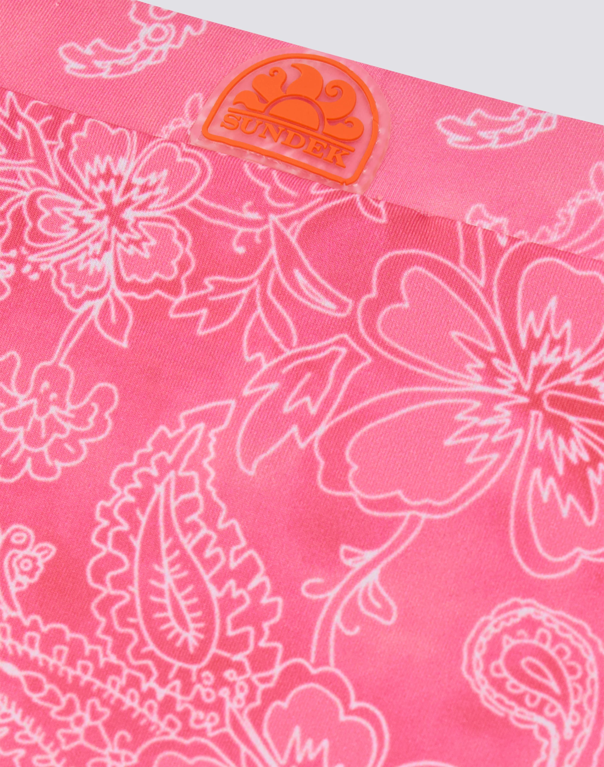 HIBI PAISLEY PRINT MINI SKIRT - Image 4