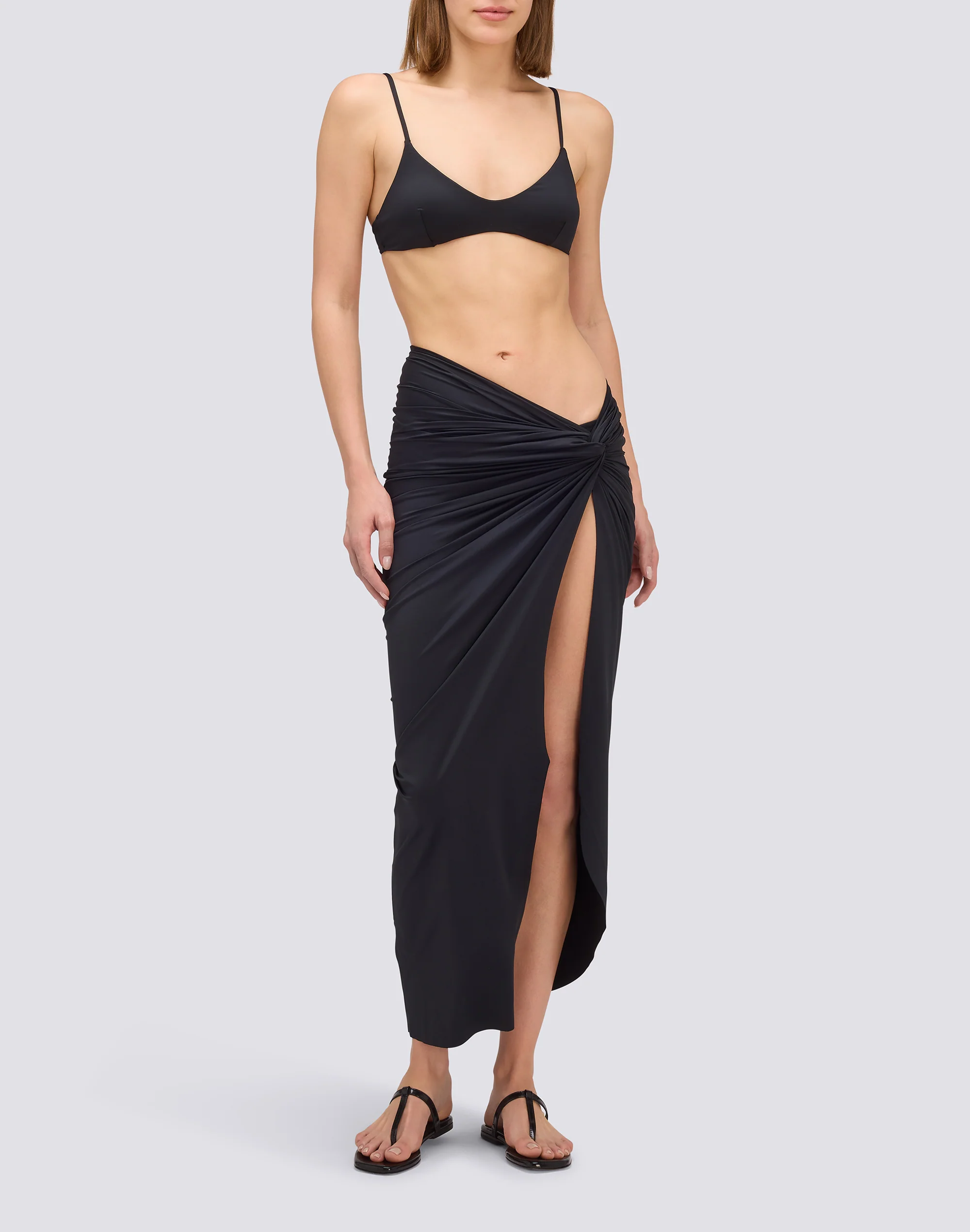 LONG SARONG CROSSED IN FRONT - Image 3
