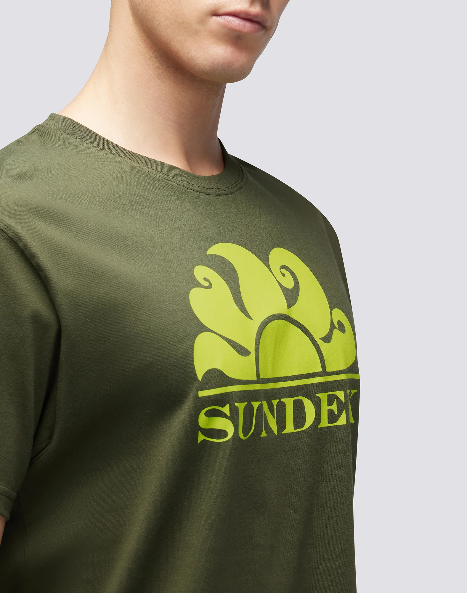 CREW NECK T-SHIRT WITH PRINTED LOGO - Image 3