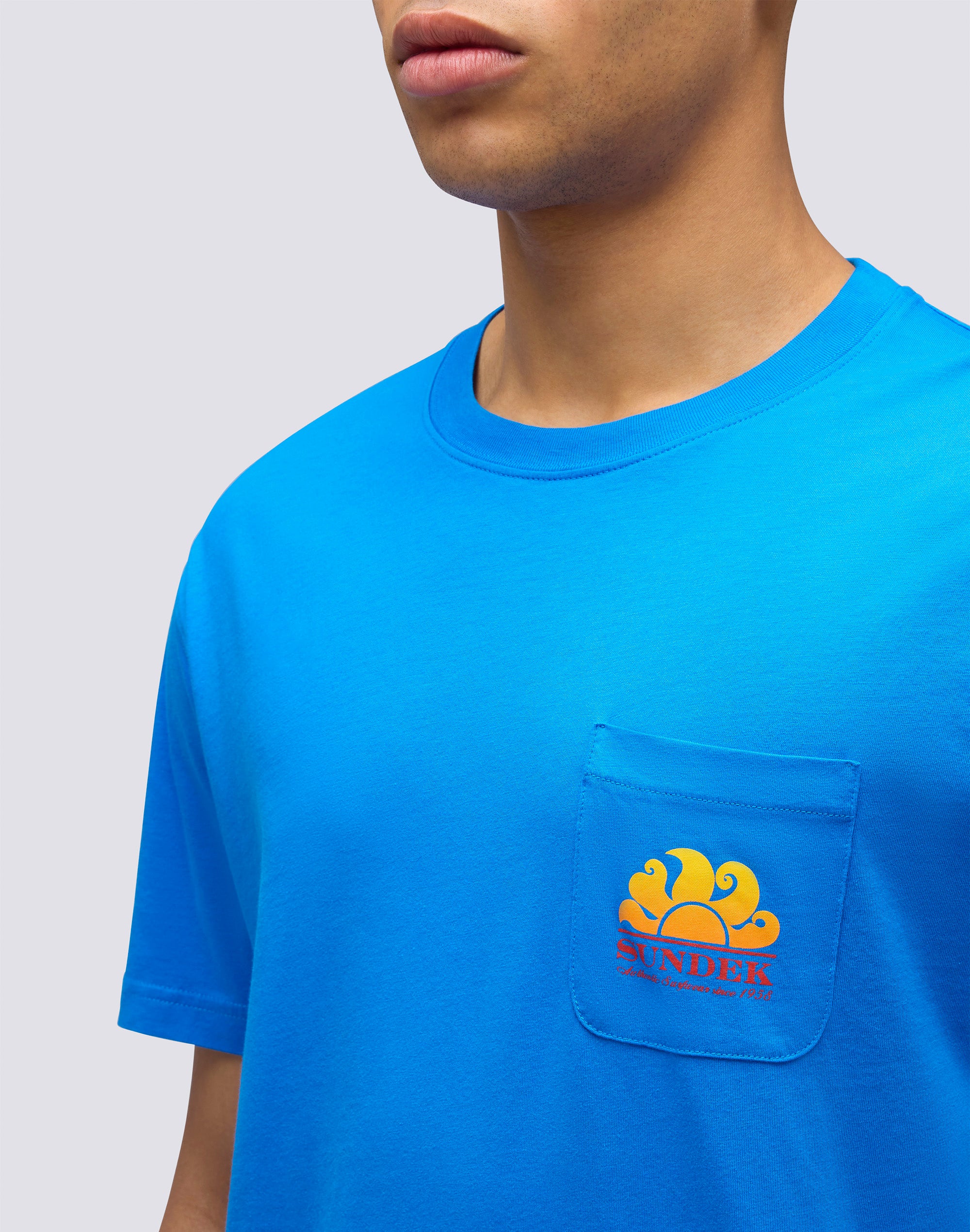 NEW HERBERT CREW NECK T-SHIRT WITH MAXI-LOGO - Image 4