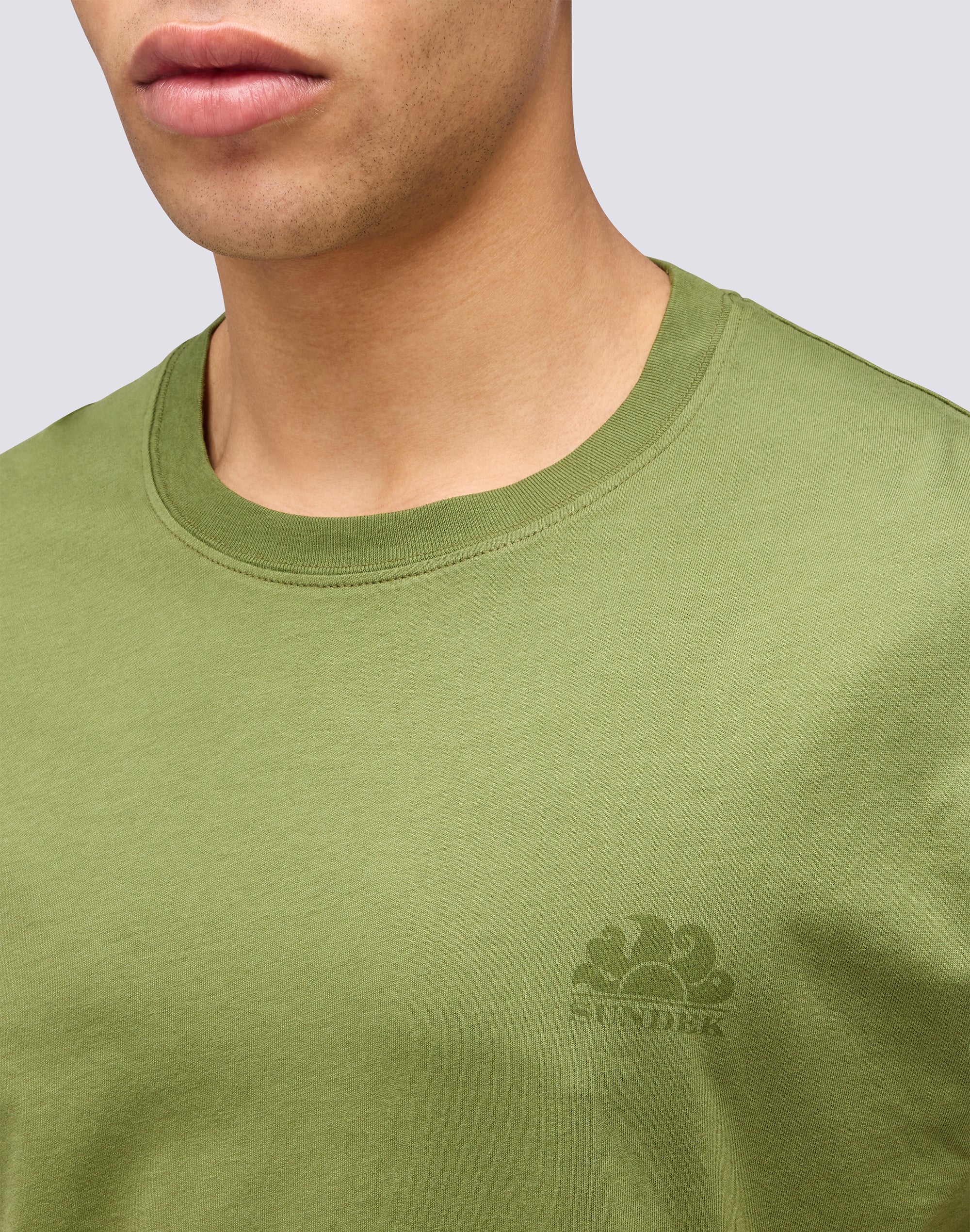 CREW NECK T-SHIRT WITH LOGO - Image 4