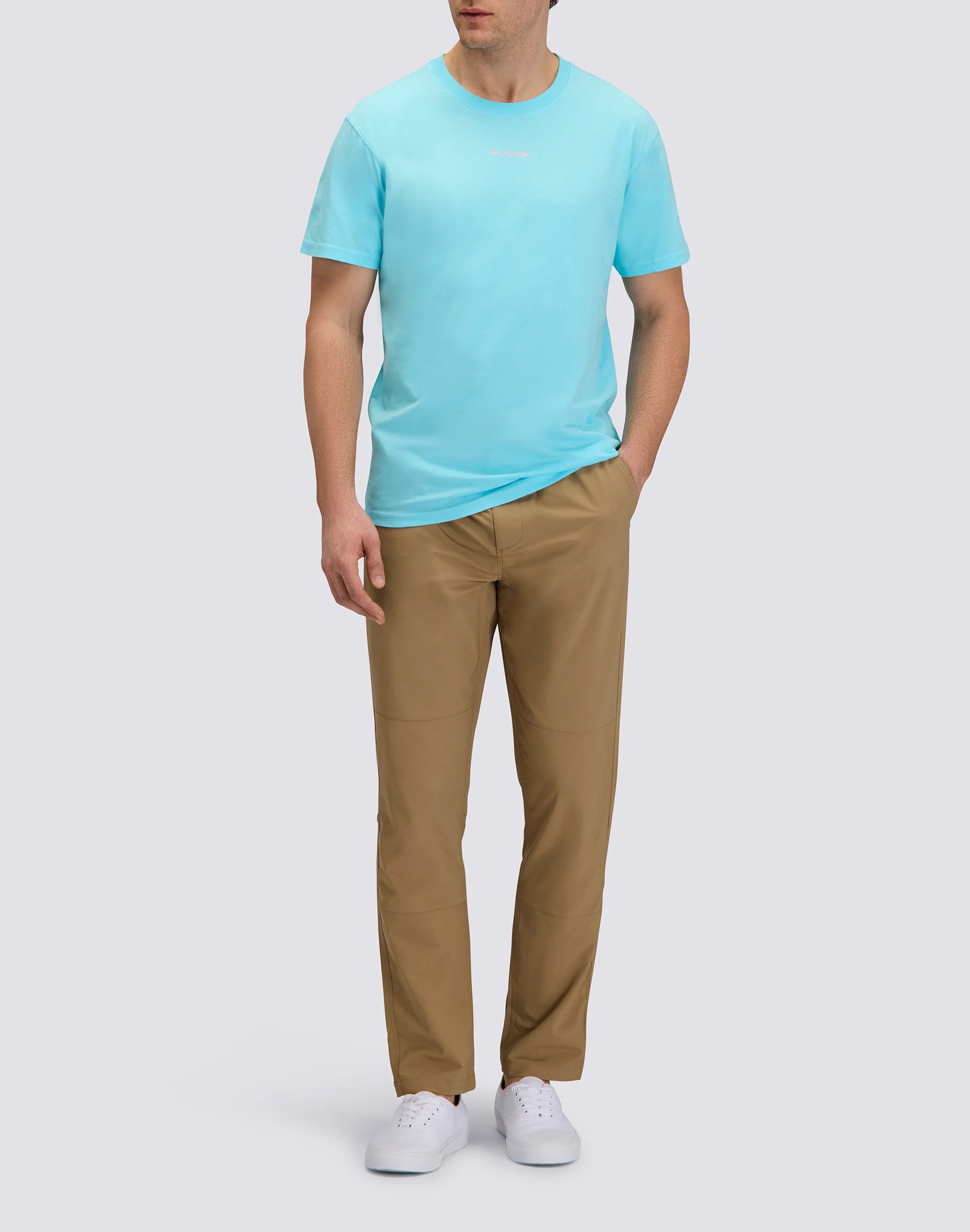 MEN'S T-SHIRT WITH TRIPPING PALM PRINT - Image 3