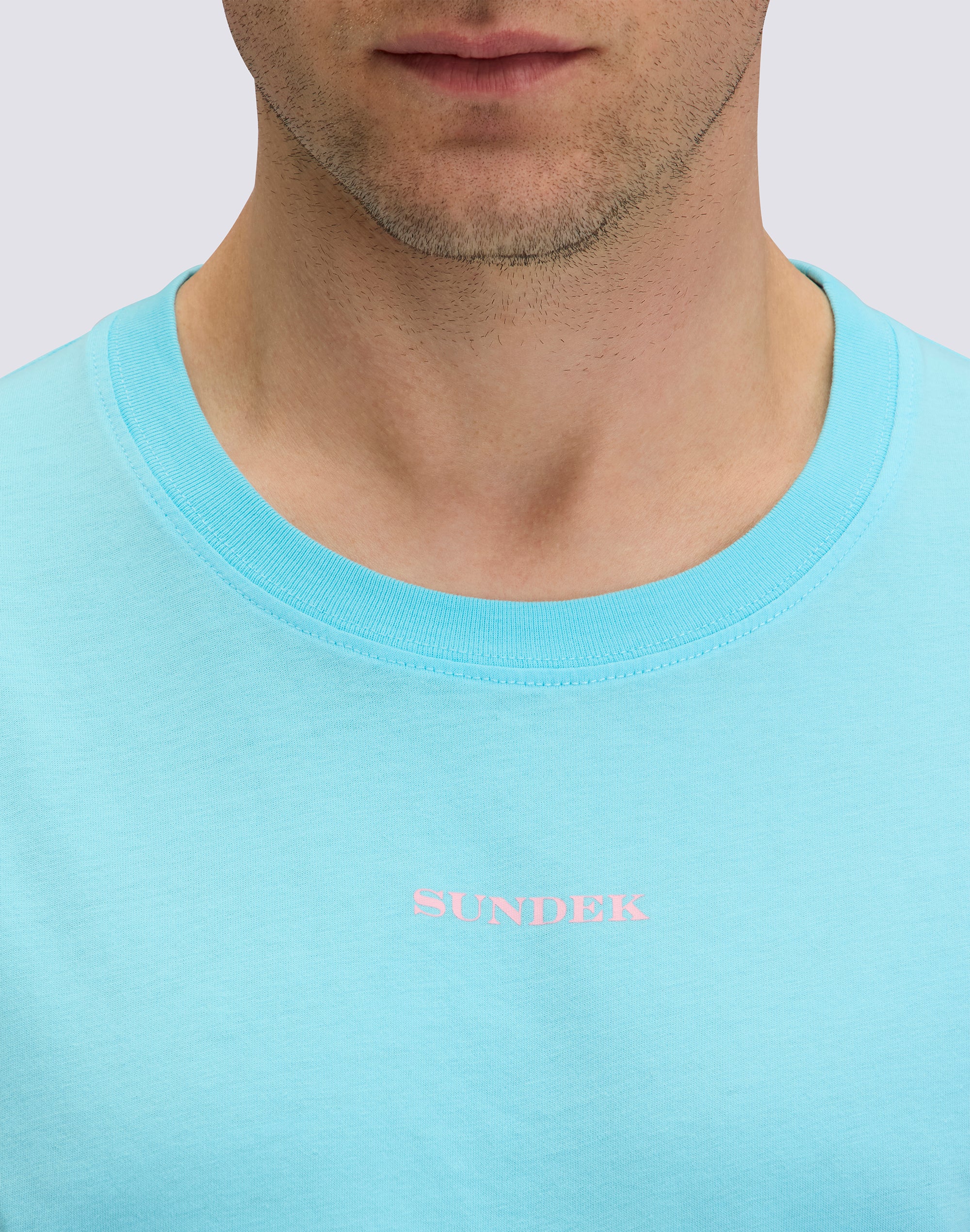 MEN'S T-SHIRT WITH TRIPPING PALM PRINT - Image 4