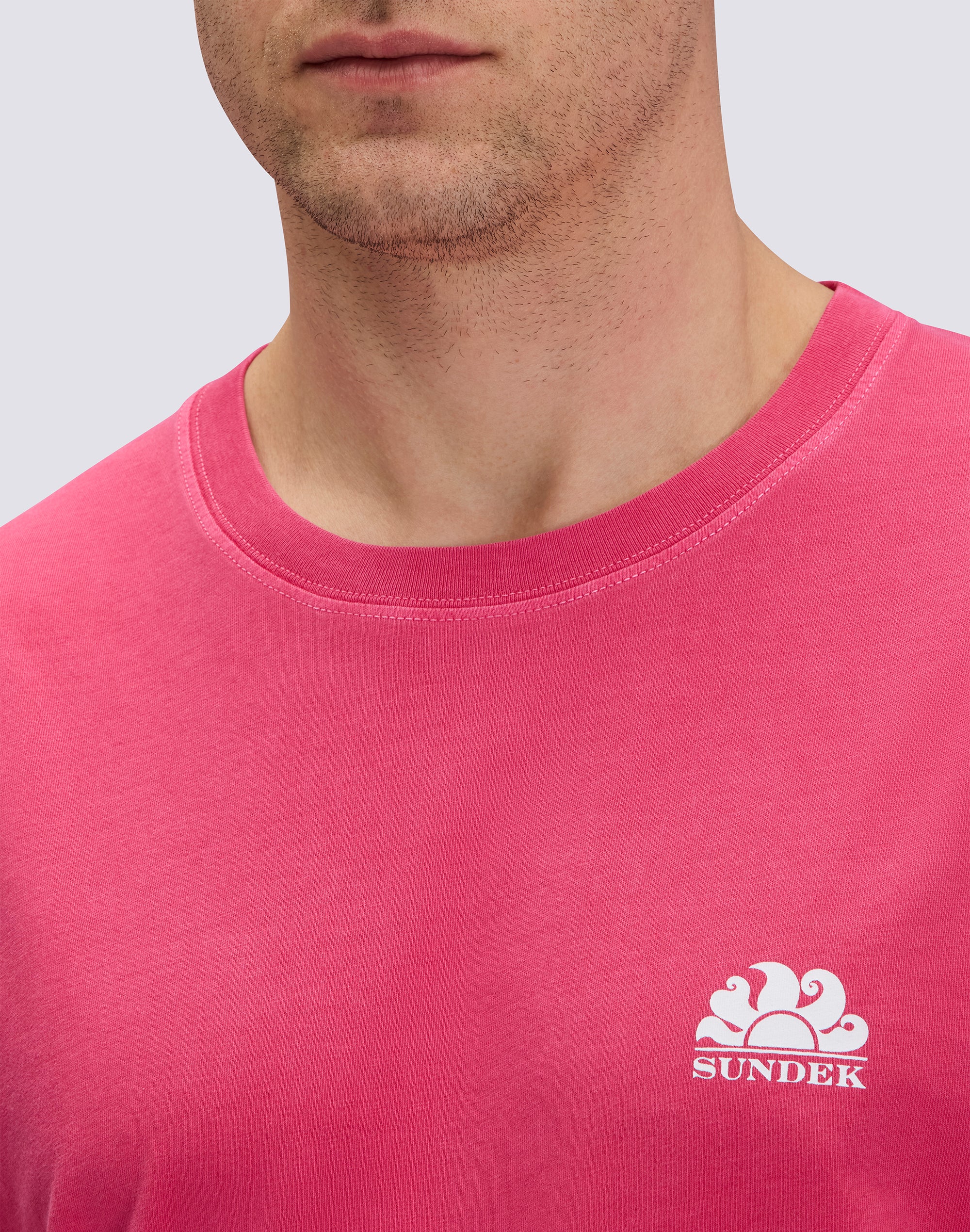 MEN'S CREW NECK GARMENT DYED T-SHIRT - Image 4