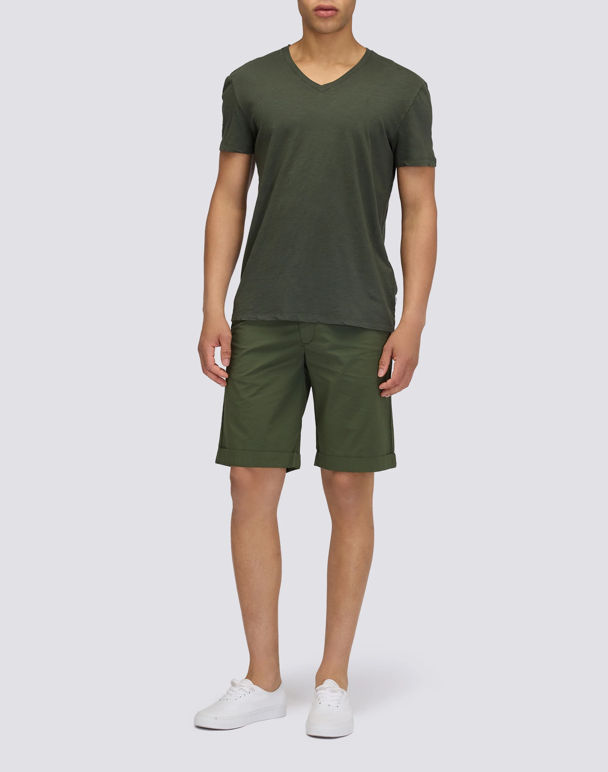 MEN'S GARMENT-DYED STRETCH POPLIN WALKSHORT - Image 3