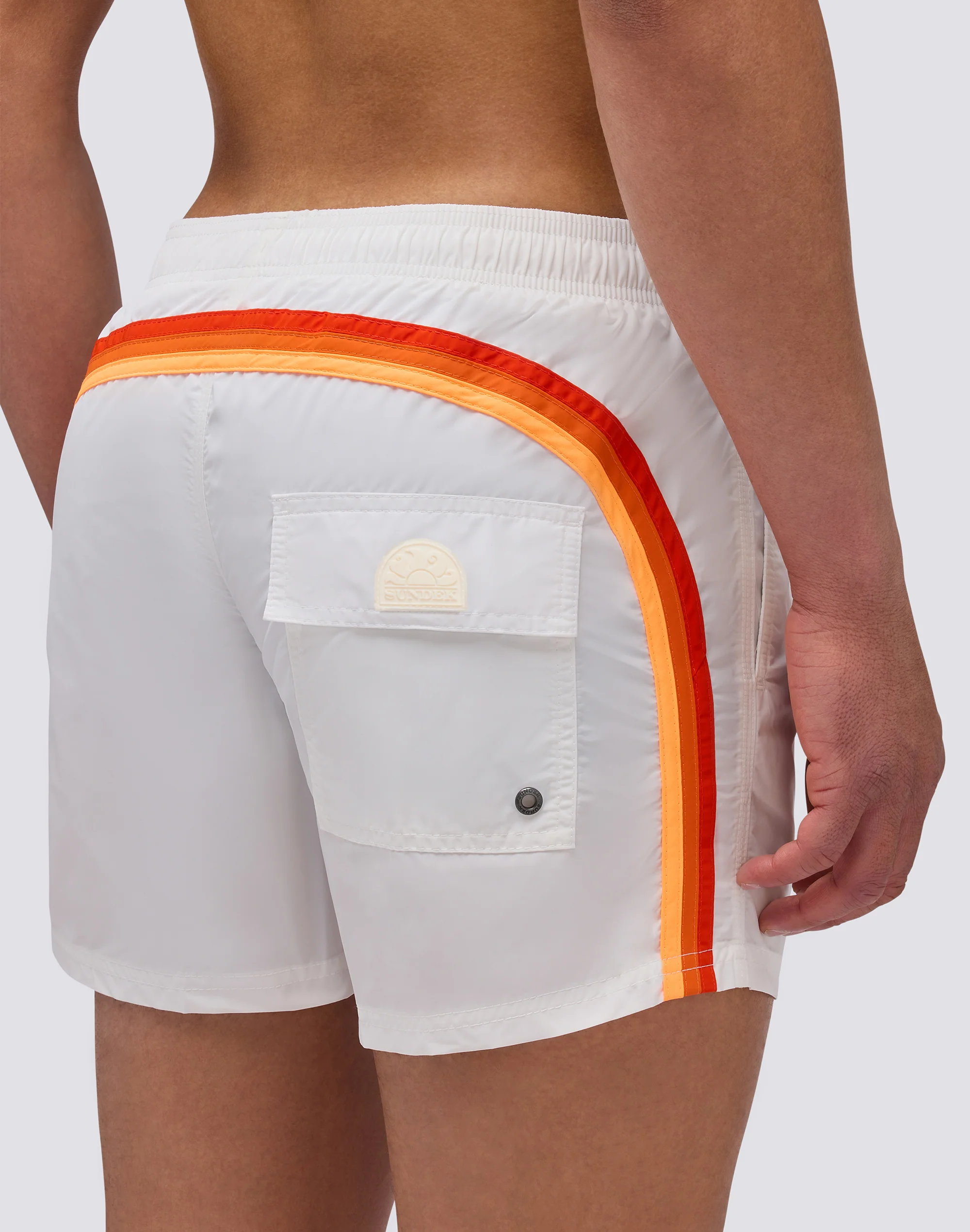 MEMORY SHORT SWIMSHORTS WITH ELASTIC WAIST - Image 3