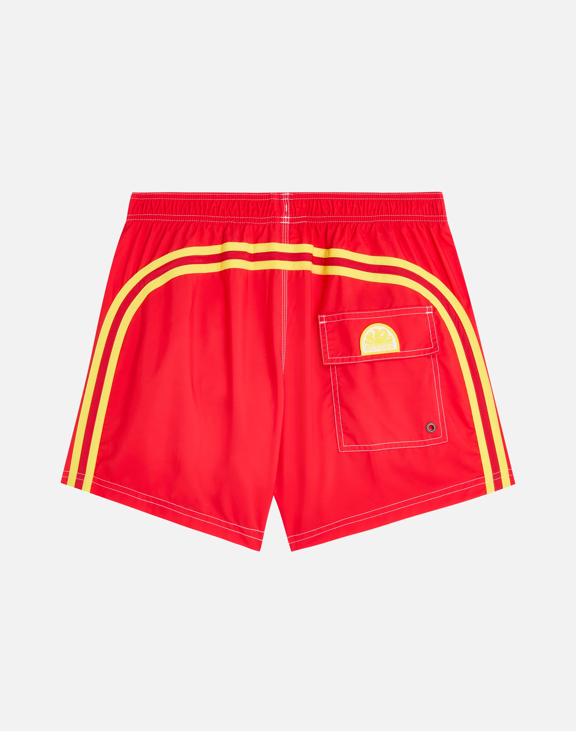 SHORT SWIM SHORTS WITH AN ELASTICATED WAISTBAND RECYCLED POLYESTER REPREVE® CHINA FLAG - Image 7