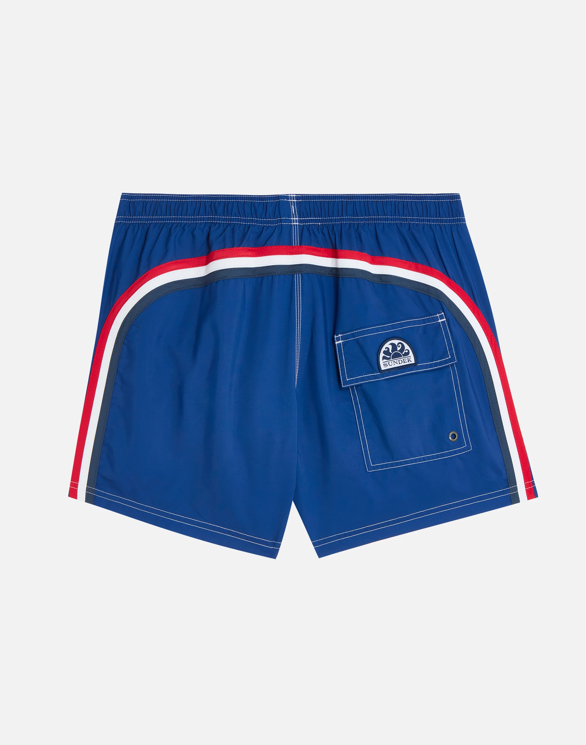 SHORT SWIM SHORTS WITH AN ELASTICATED WAISTBAND RECYCLED POLYESTER REPREVE® UNITED KINGDOM FLAG - Image 6