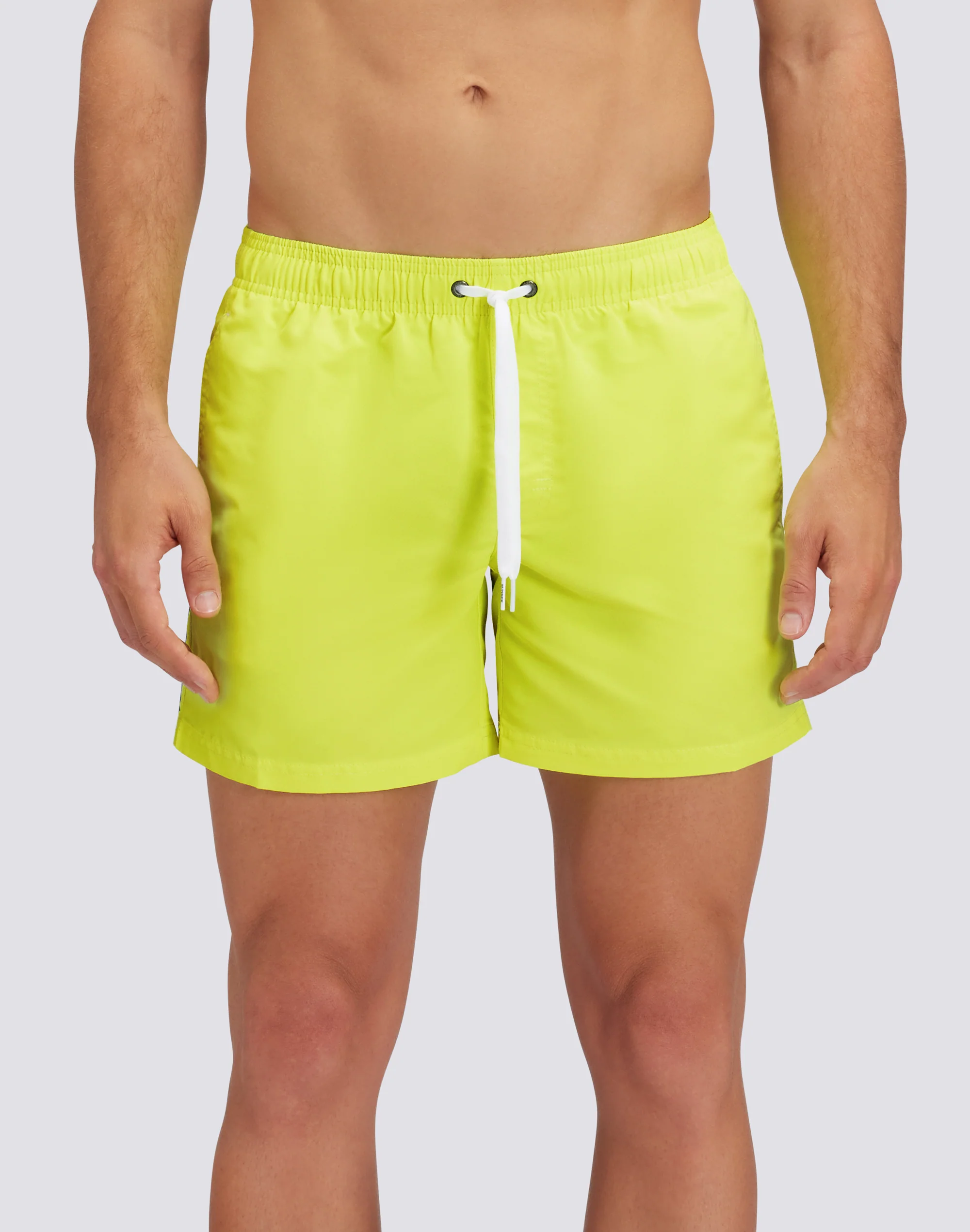 ICONIC TAFFETA SHORT SWIMSHORTS WITH ELASTIC WAIST  - Image 2