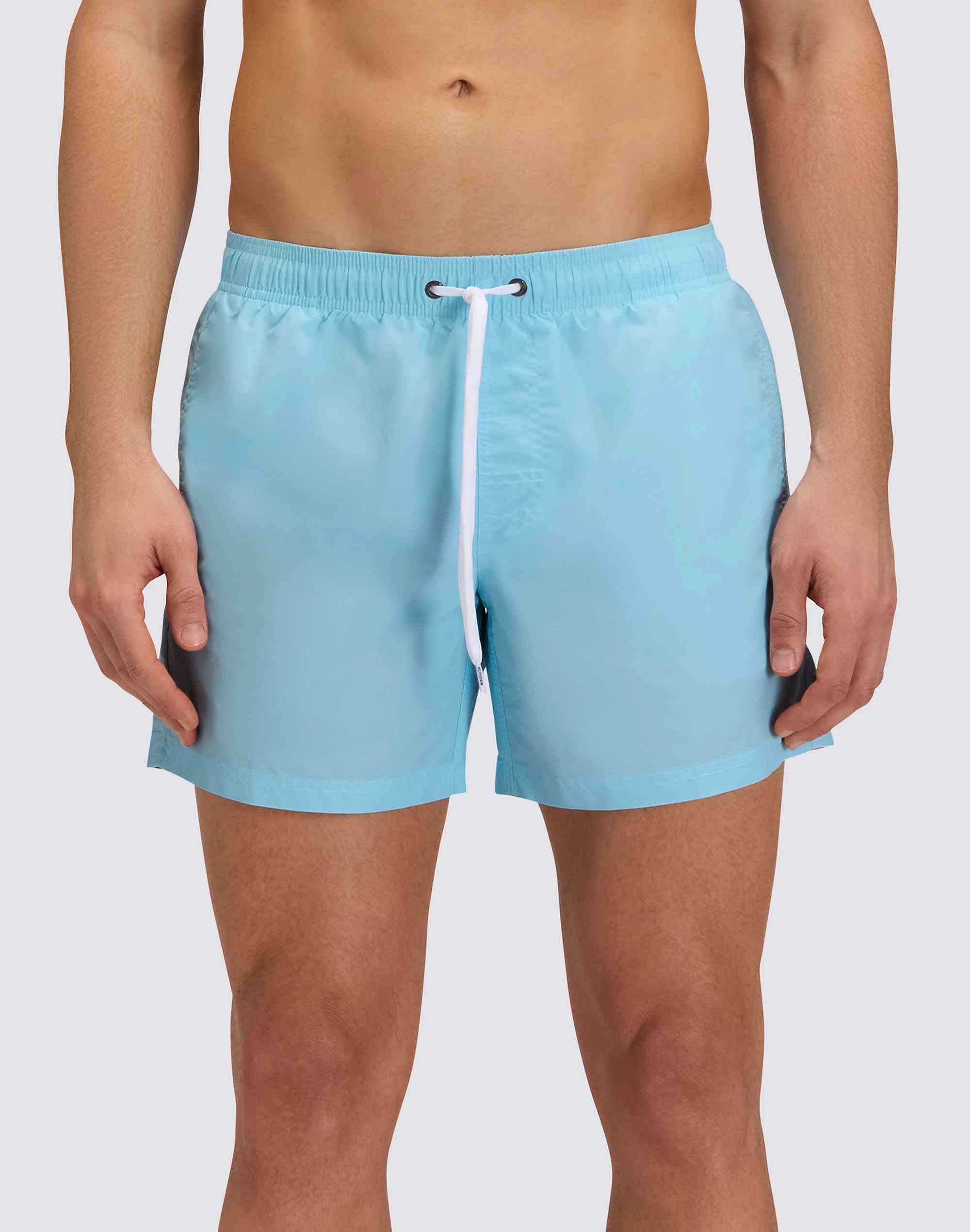 ICONIC TAFFETA SHORT SWIMSUIT WITH ELASTICATED WAIST - Image 2