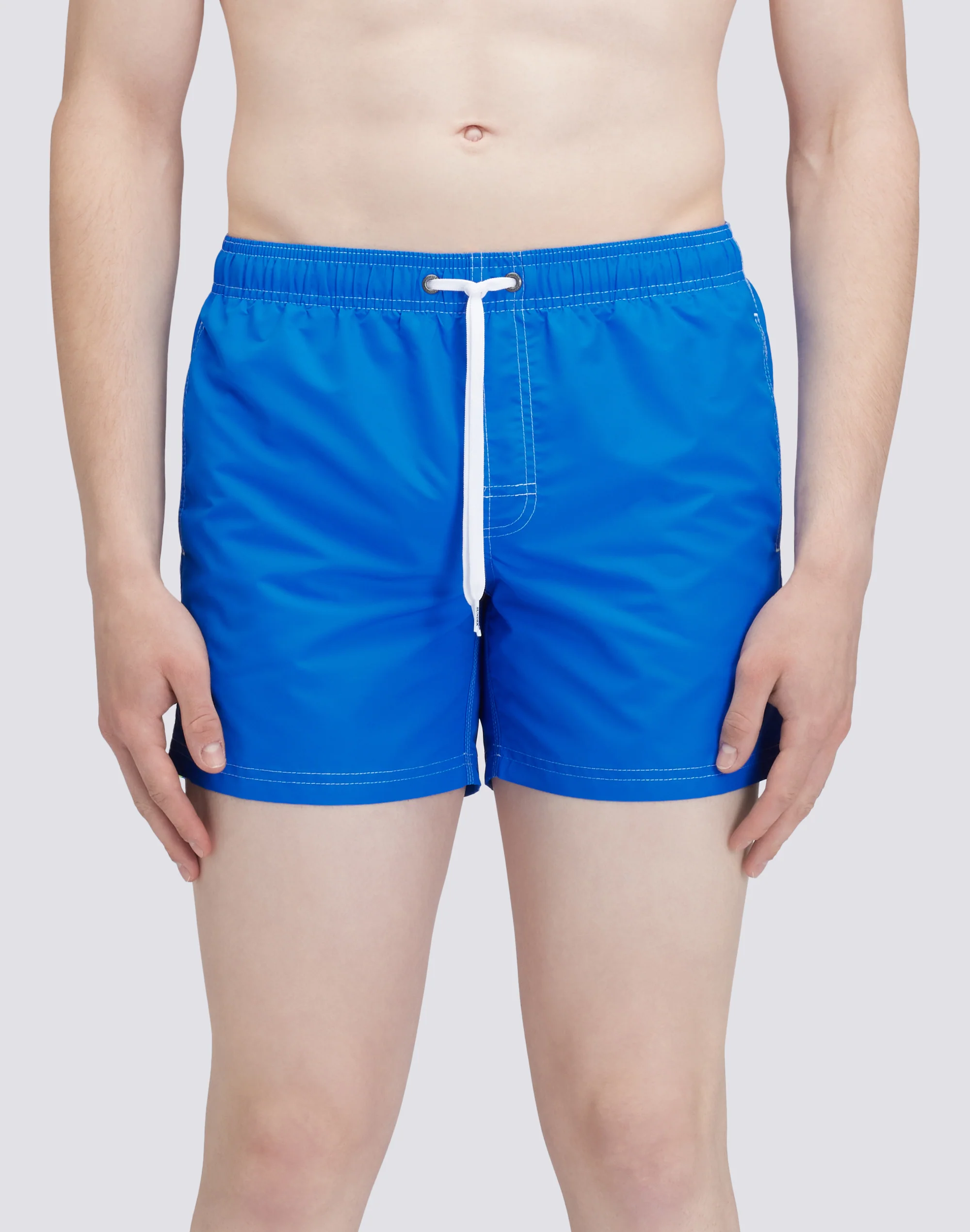 ICONIC TAFFETA SHORT SWIMSHORTS WITH ELASTIC WAIST - Image 2