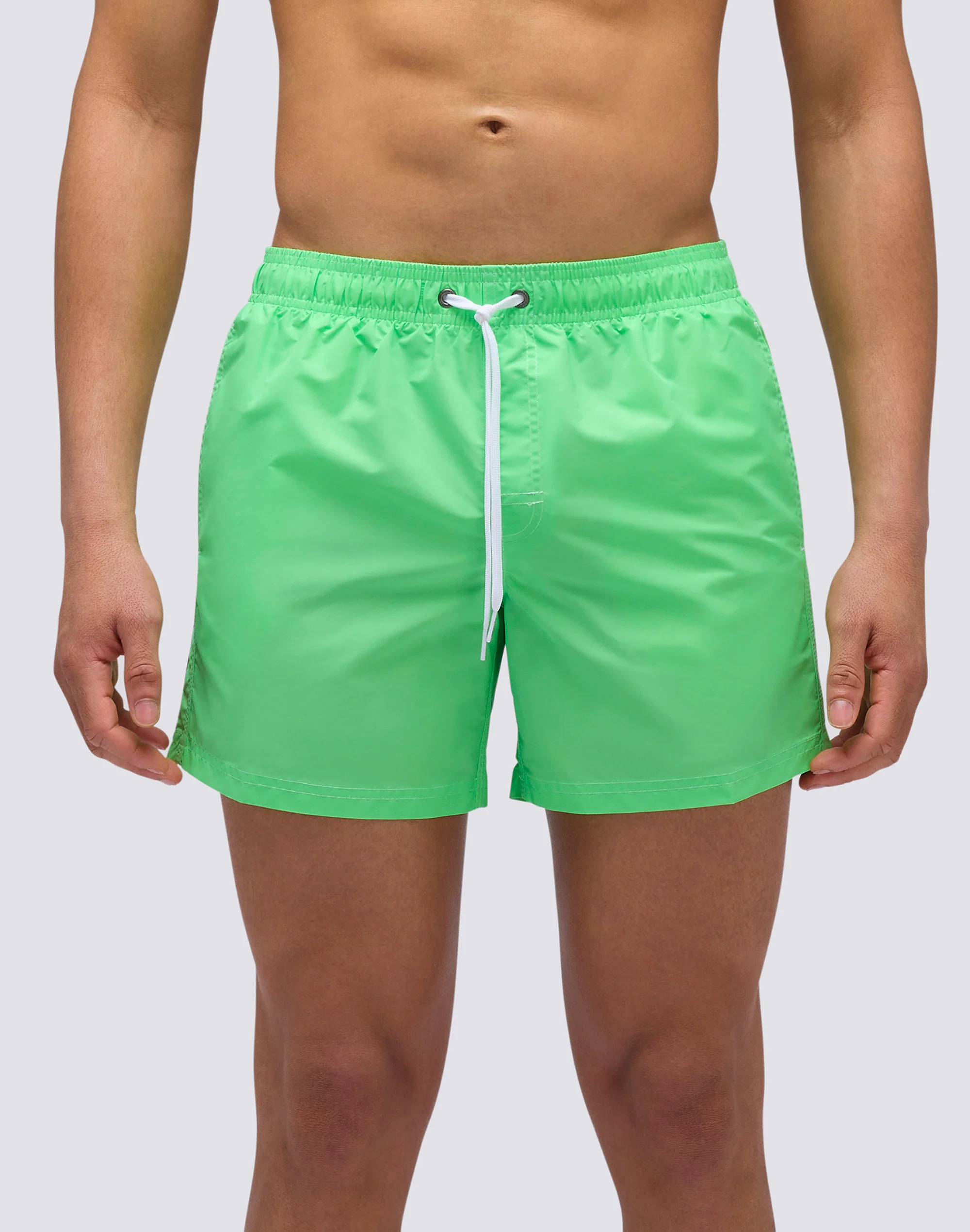 ICONIC TAFFETA SHORT SWIMSHORTS WITH ELASTIC WAIST - Image 2