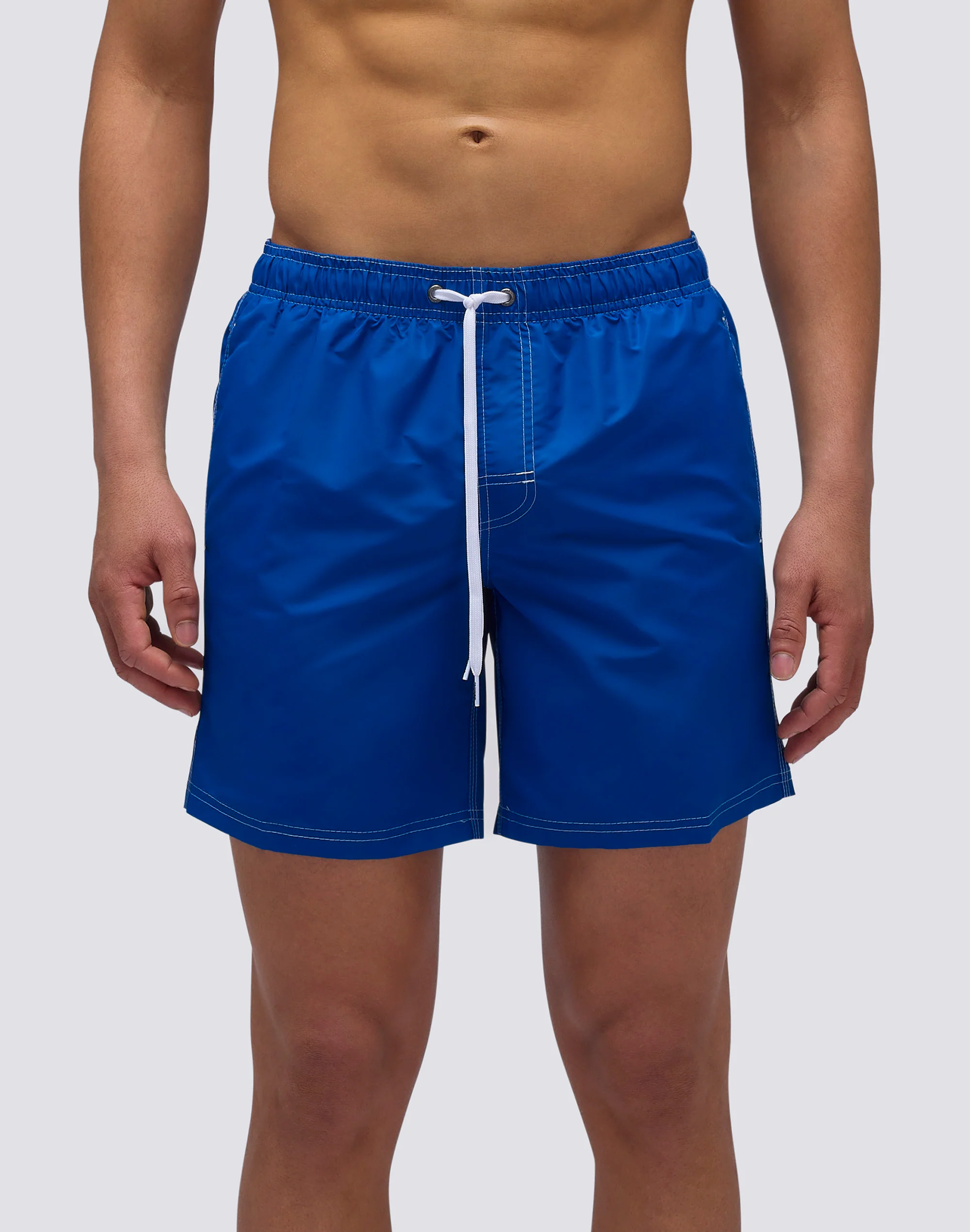 ICONIC TAFFETA FIXED WAIST SHORT SWIMSUIT - Image 2