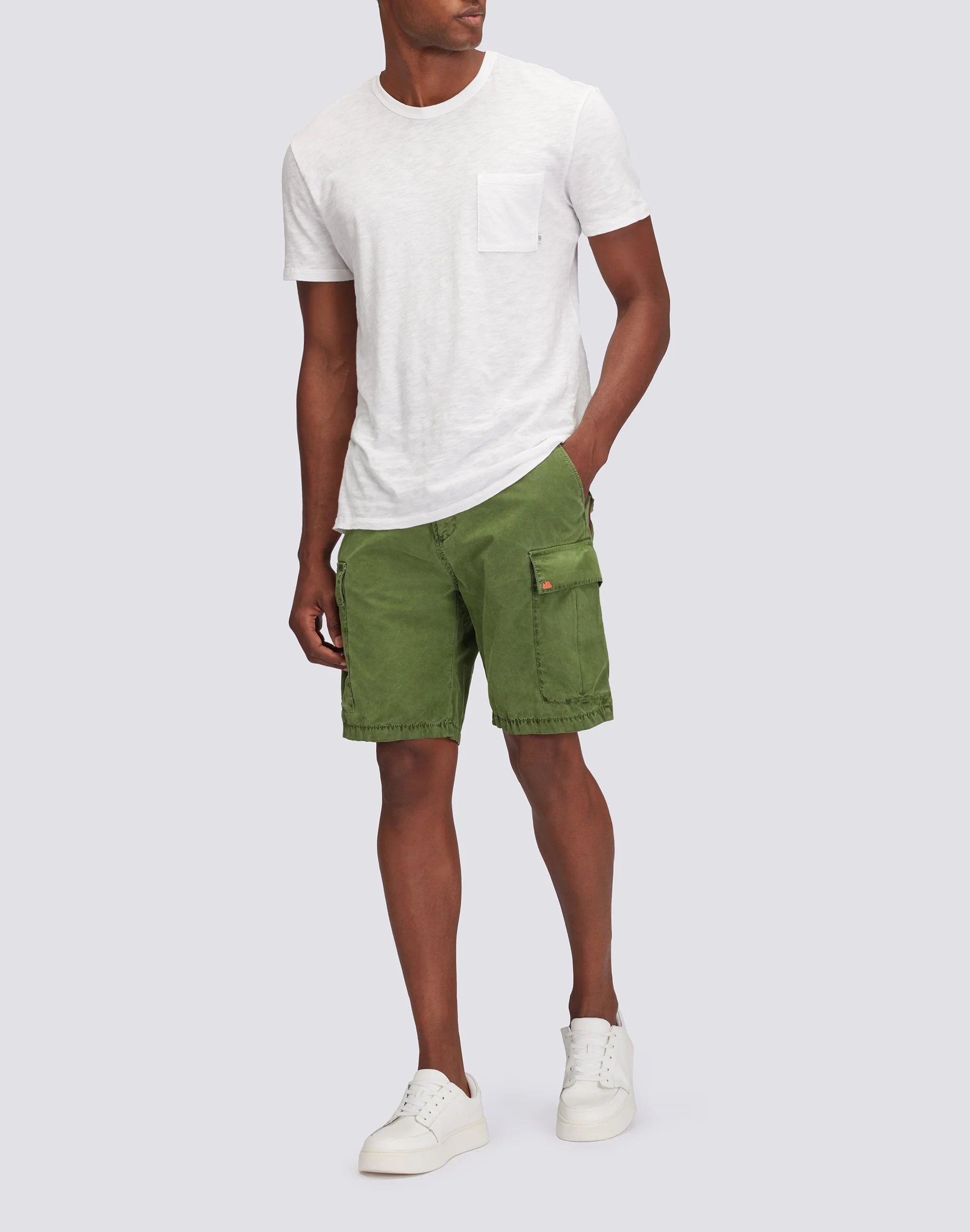 GARMENT DYED T-SHIRT WITH POCKET - Image 4