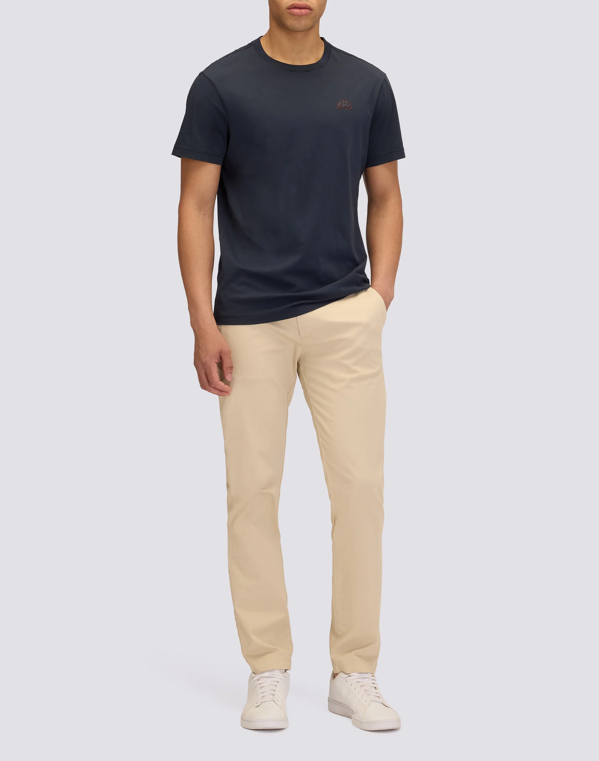 PLAIN T-SHIRT IN PIMA COTTON - Image 4