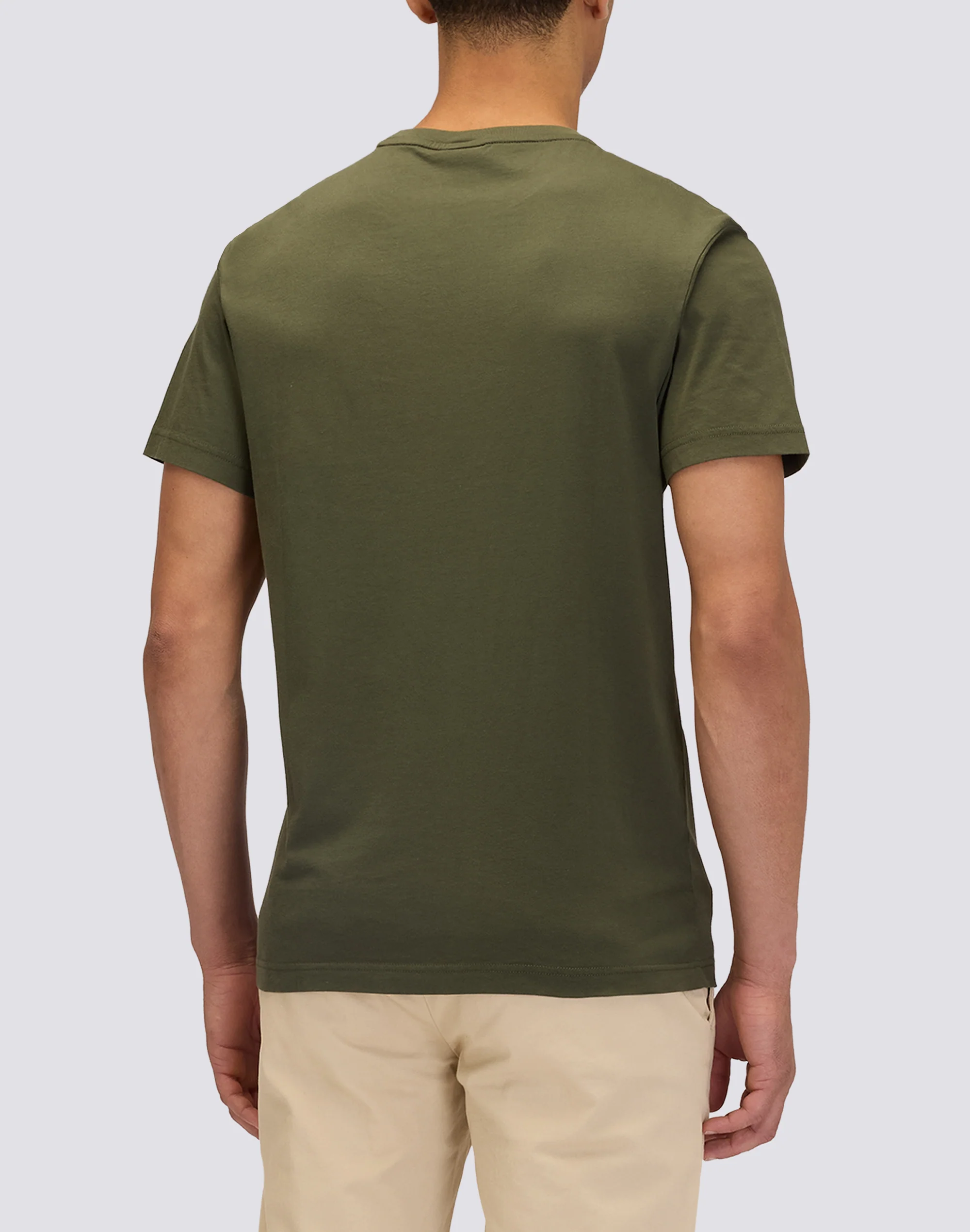 PLAIN T-SHIRT IN PIMA COTTON - Image 2