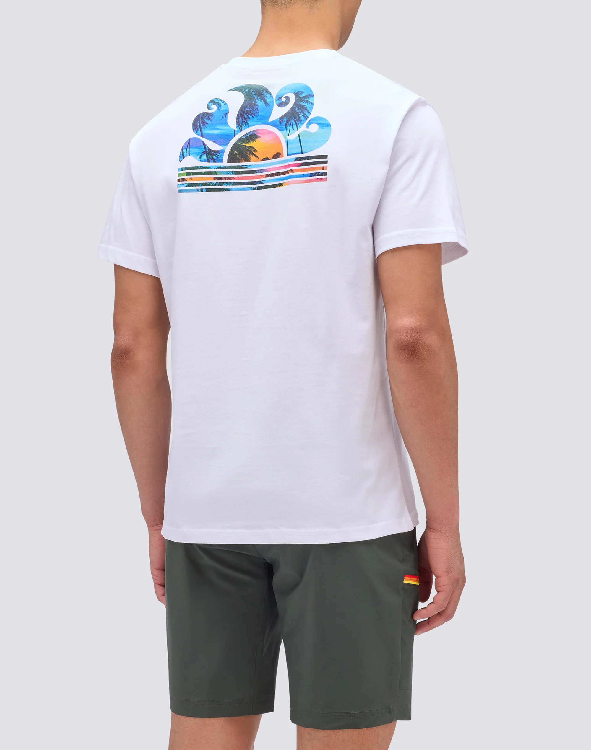 PALM PRINTED T-SHIRT