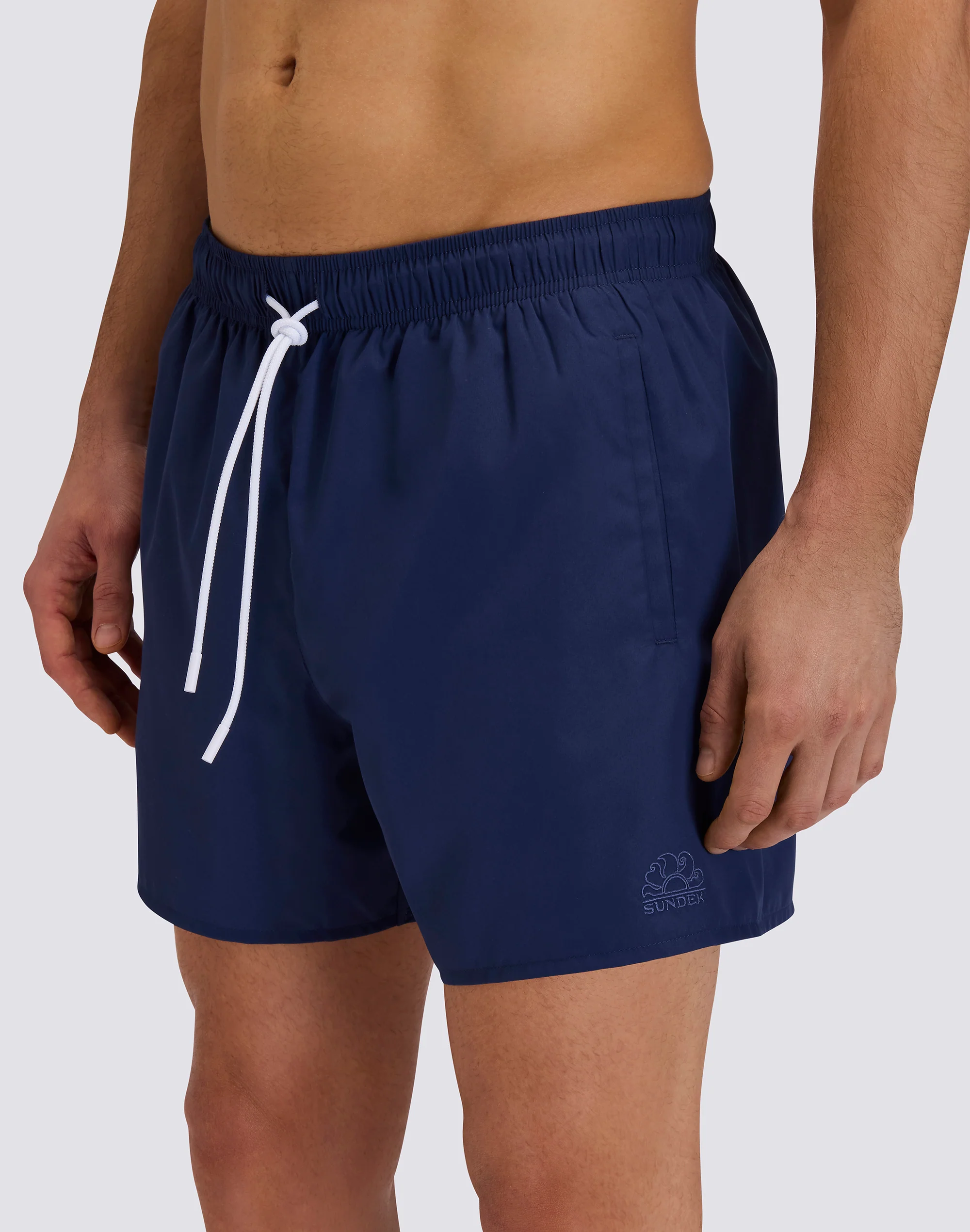SHORT SWIMSHORTS WITH ELASTICATED WAIST AND MANOPESCA - Image 3