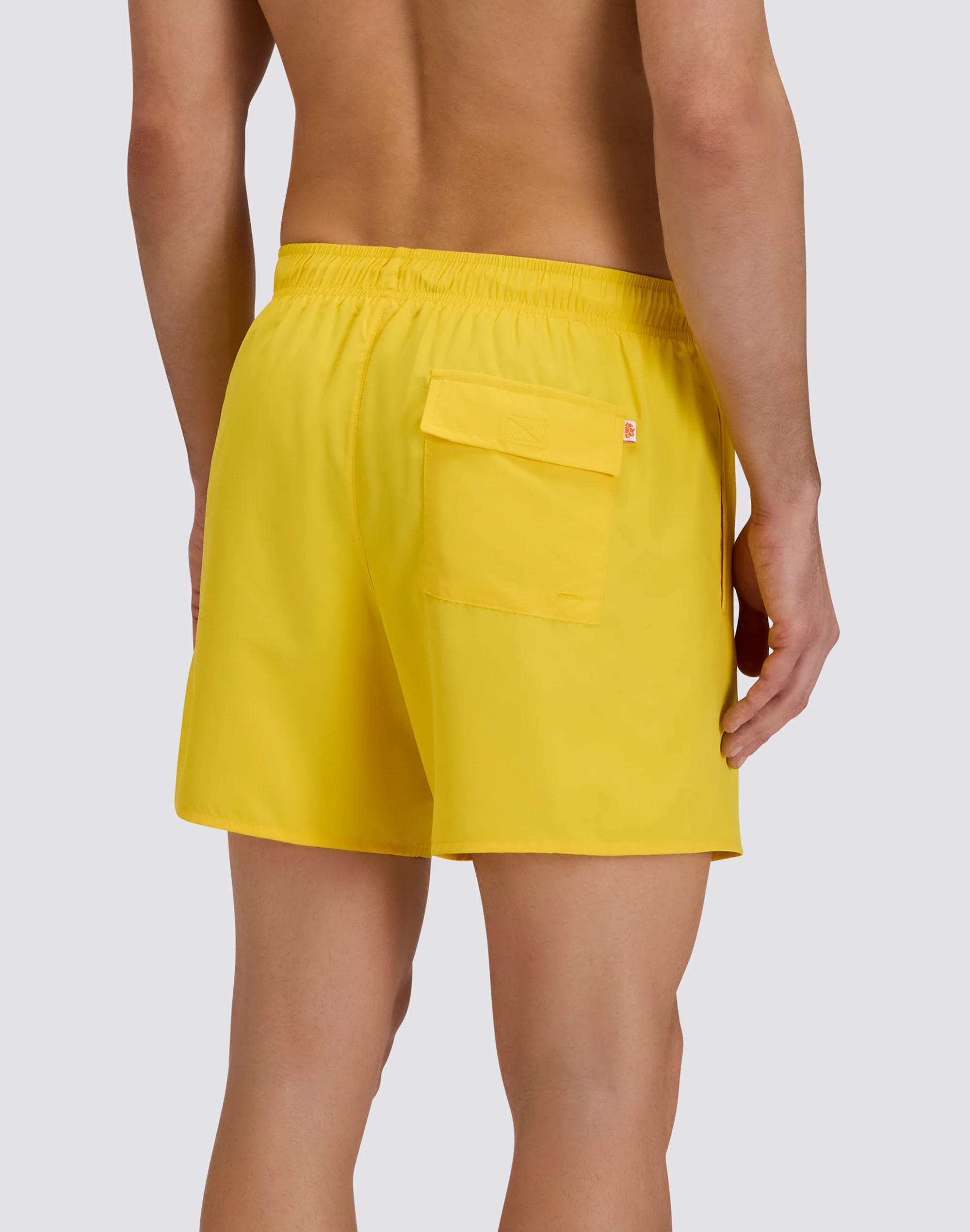 SHORT SWIMSHORTS WITH ELASTICATED WAIST AND MANOPESCA - Image 2