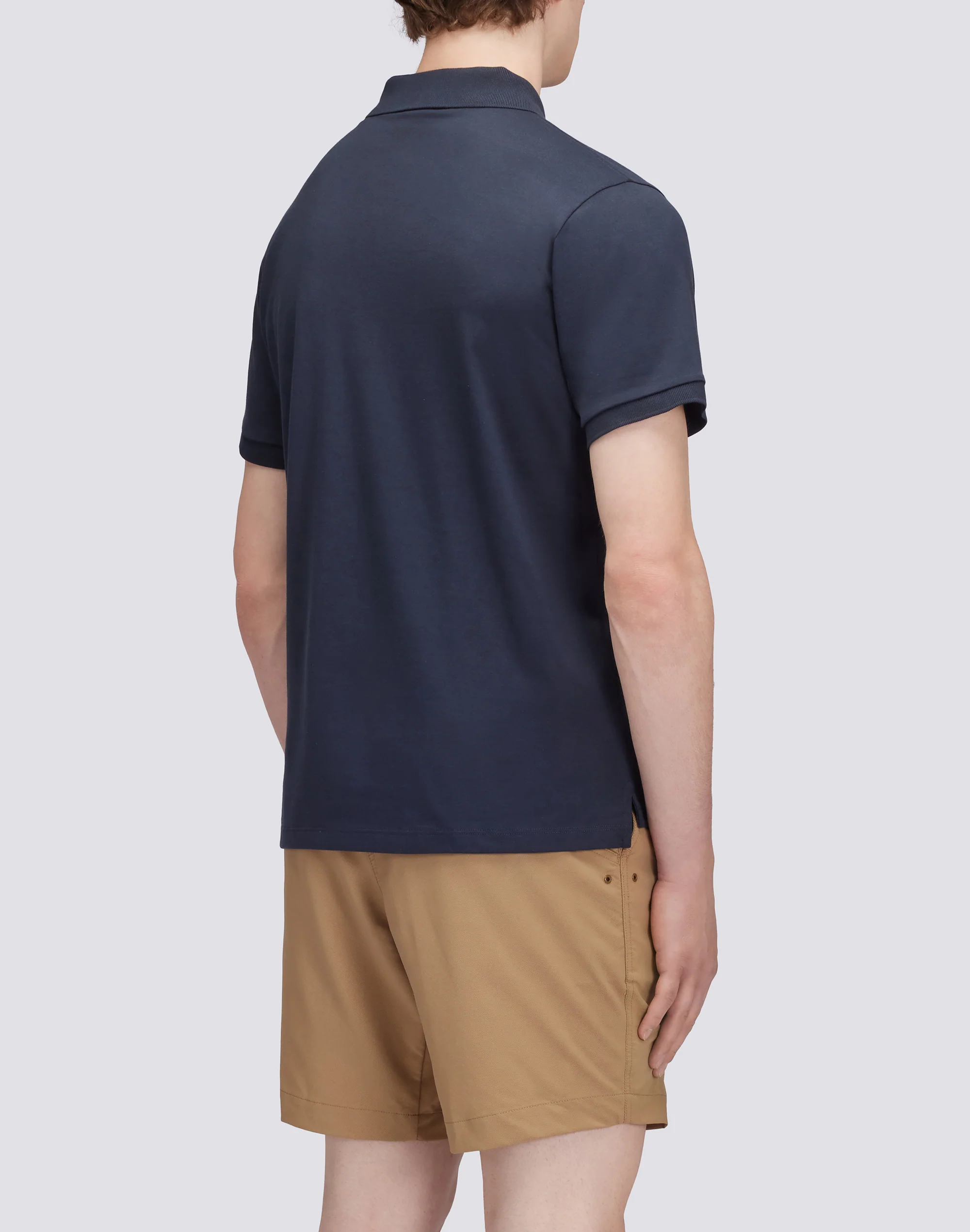 PIMA COTTON POLO WITH LOGO - Image 2