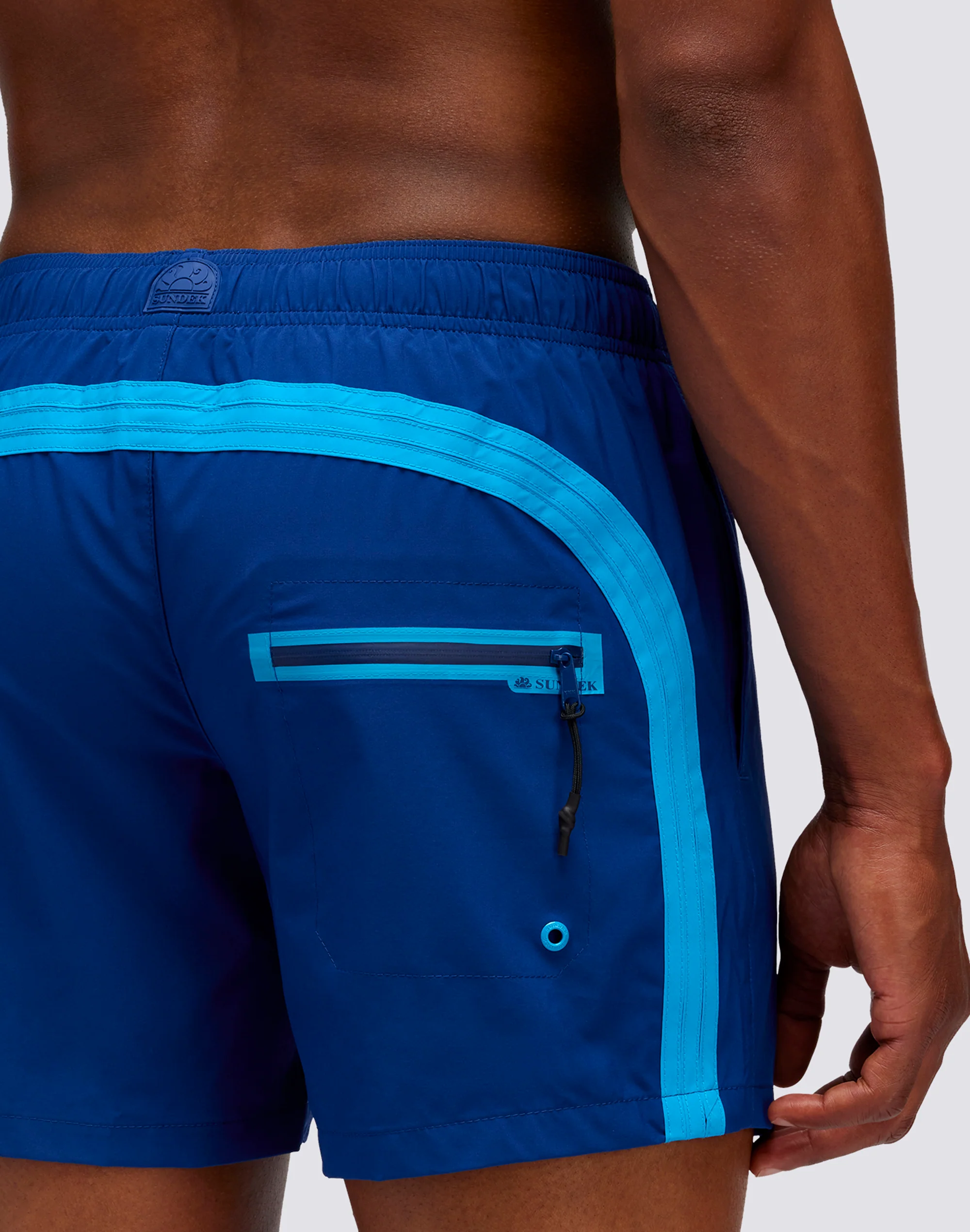 SHORT SWIMSHORTS WITH STRETCH ELASTIC WAIST WITH POCKET - Image 3