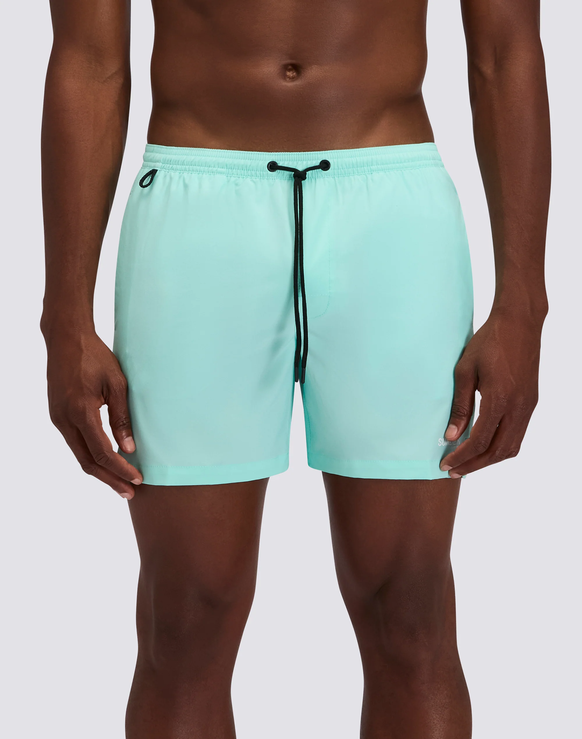 MEN'S SWIMSUIT WITH STRETCH FABRIC, ELASTICATED WAIST AND REMOVABLE CASE - Image 2