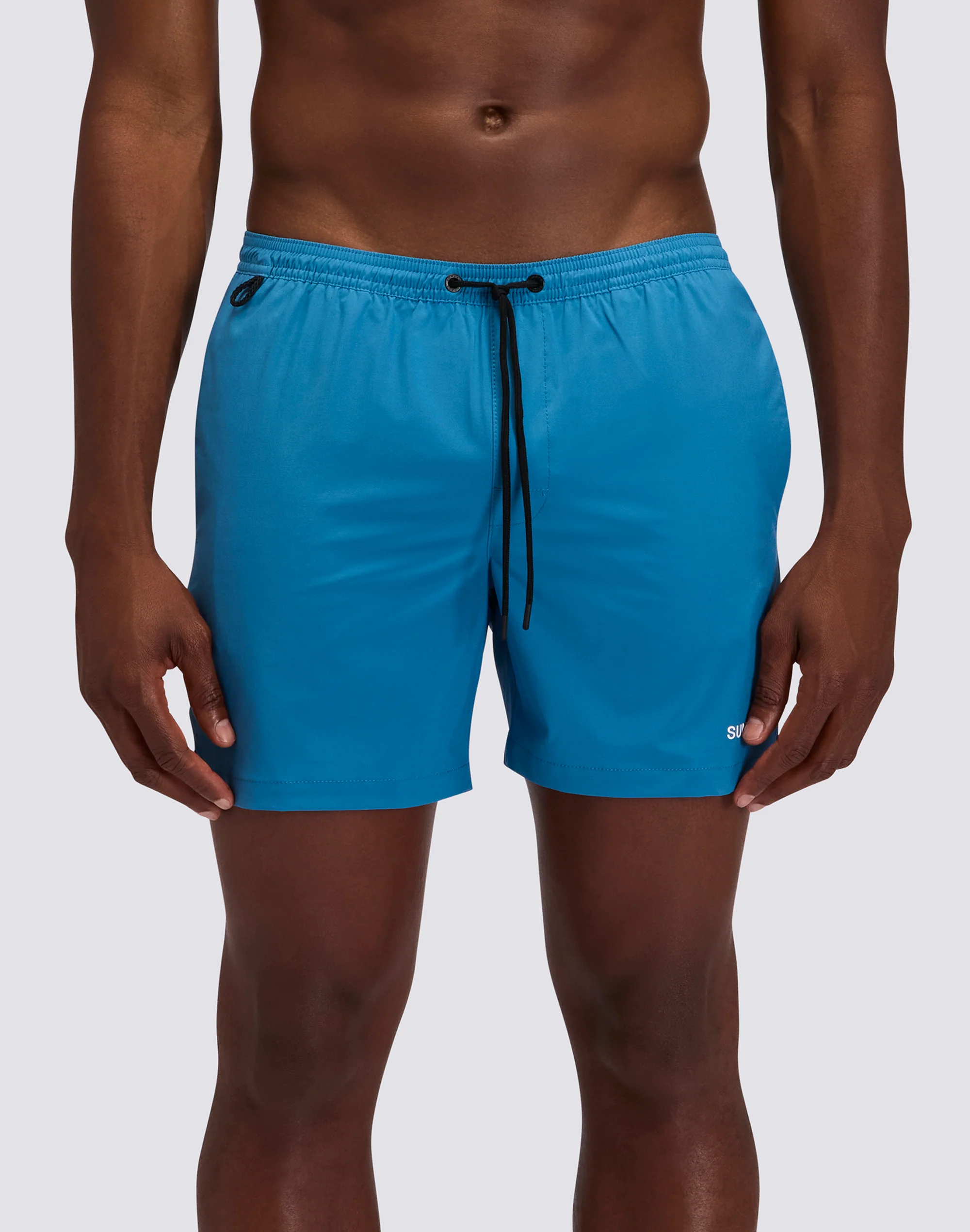 MEN'S SWIMSHORTS WITH STRETCH FABRIC, ELASTICATED WAIST AND REMOVABLE CASE - Image 2