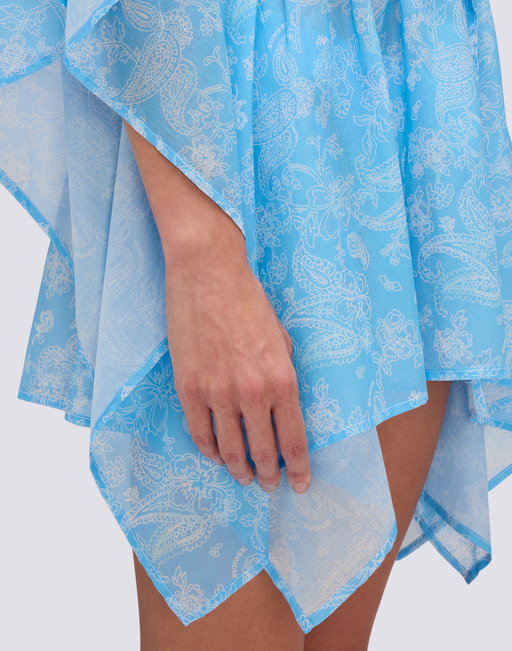 WOMEN'S BUTTERFLY DRESS WITH HIBI PAISLEY PRINT - Image 3
