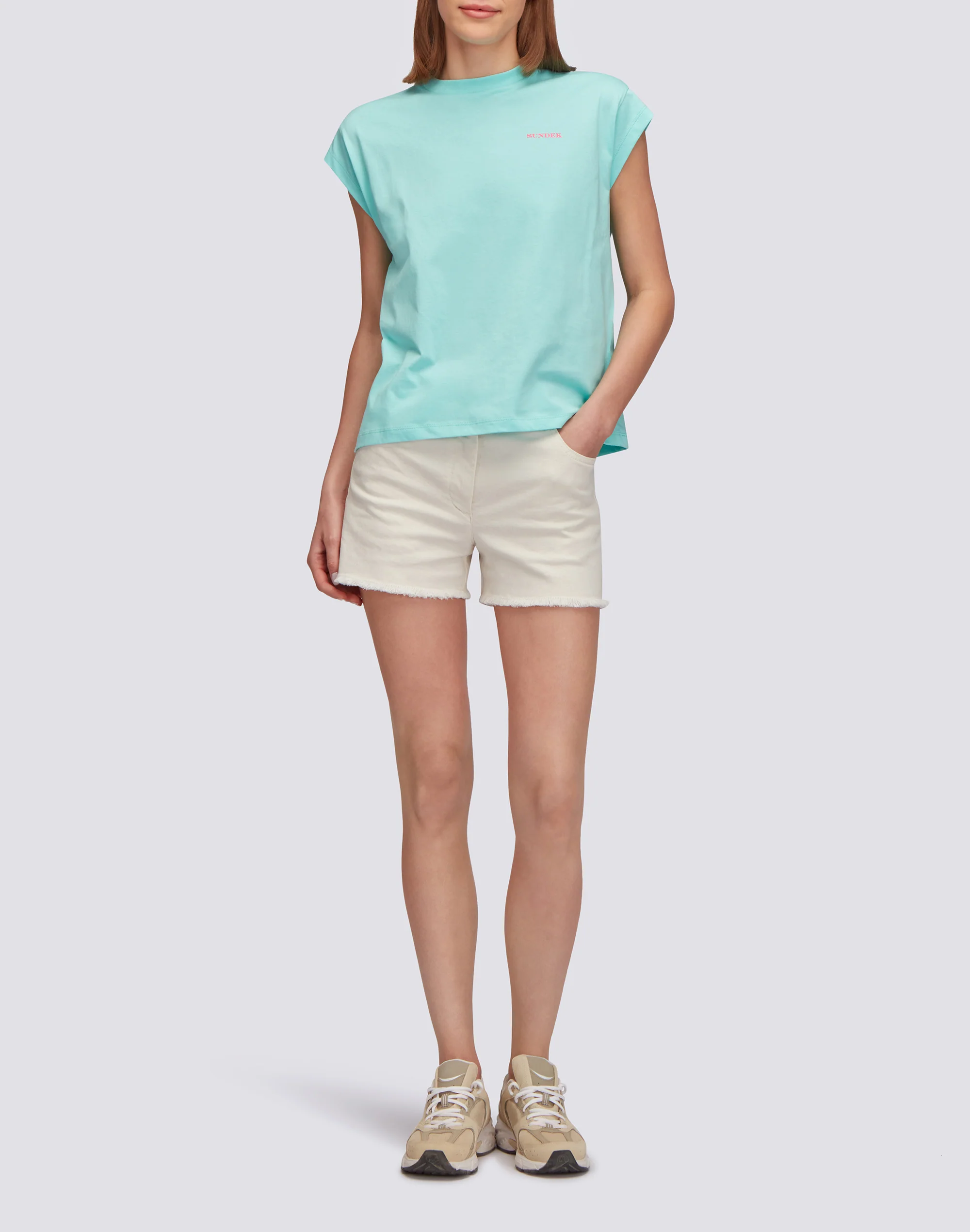 T-SHIRT WITH DEGRADÉ PRINT - Image 4