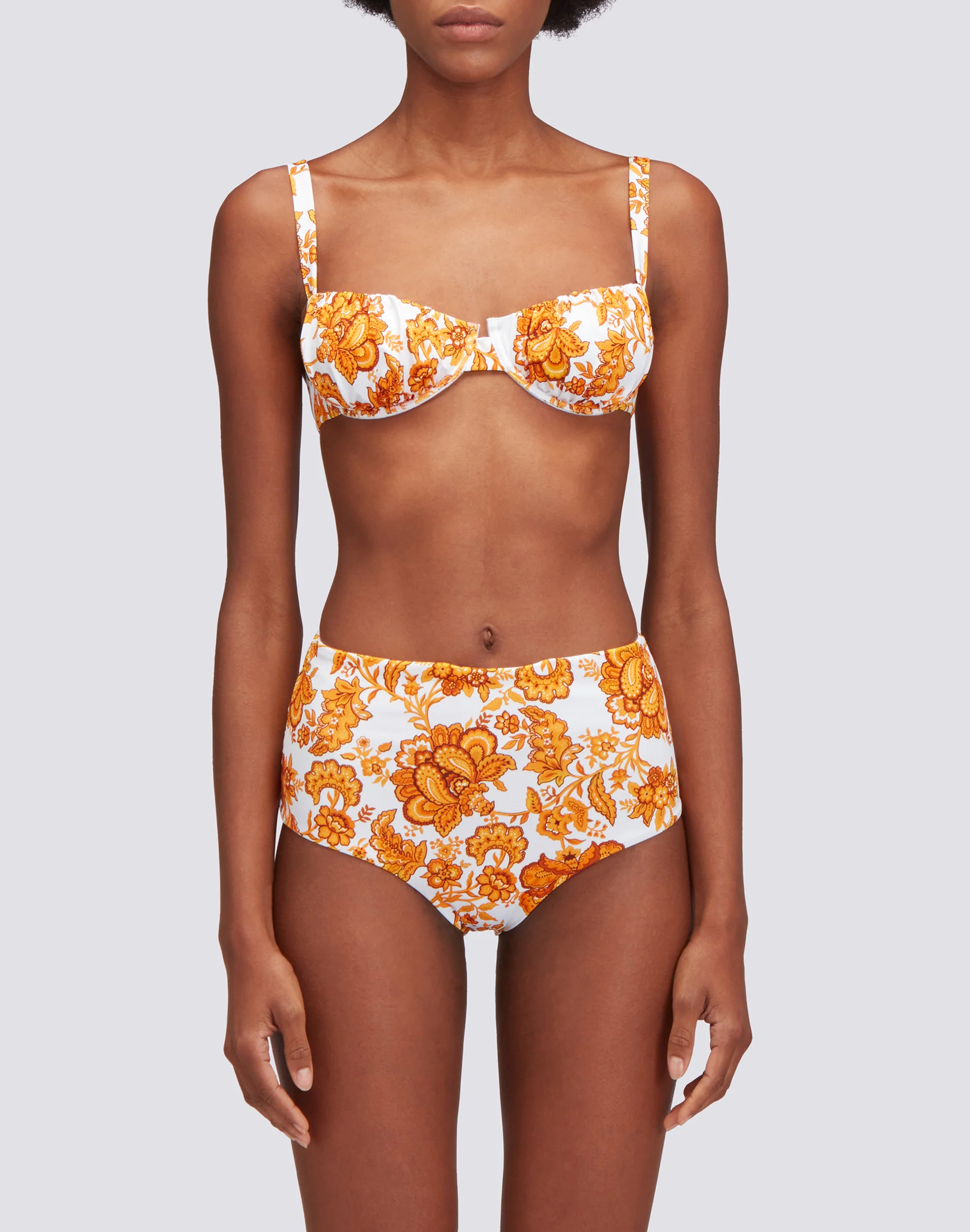 HIGH-WAISTED FLOWER TALE-PRINT CULOTTES IPANEMA - Image 3