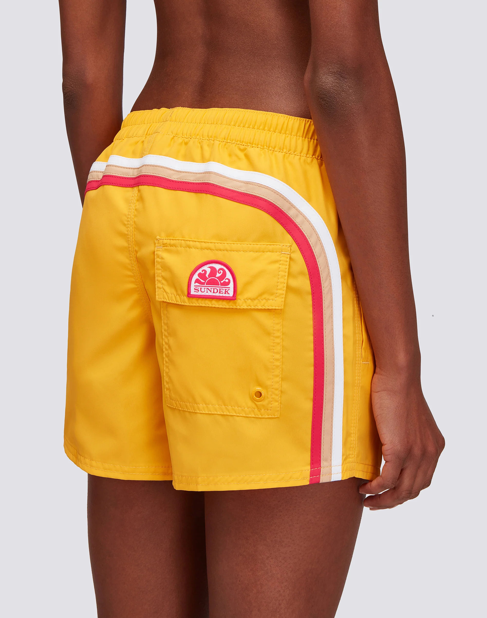 COAST - MID-LENGTH ELASTICATED WAIST REPREVE® SEA SHORTS - Image 3