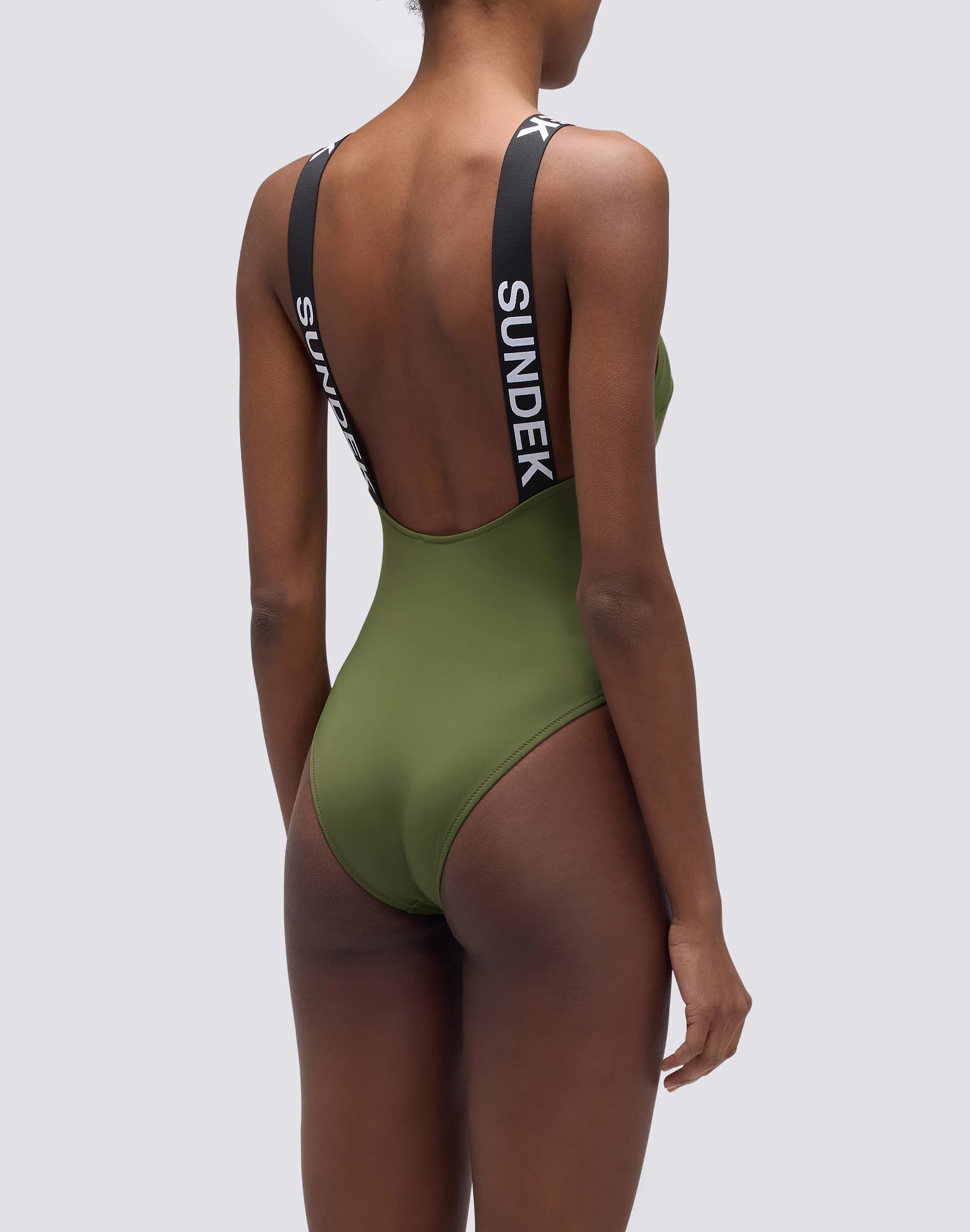 MARYLIN LOGO ELASTIC ONE-PIECE - Image 2